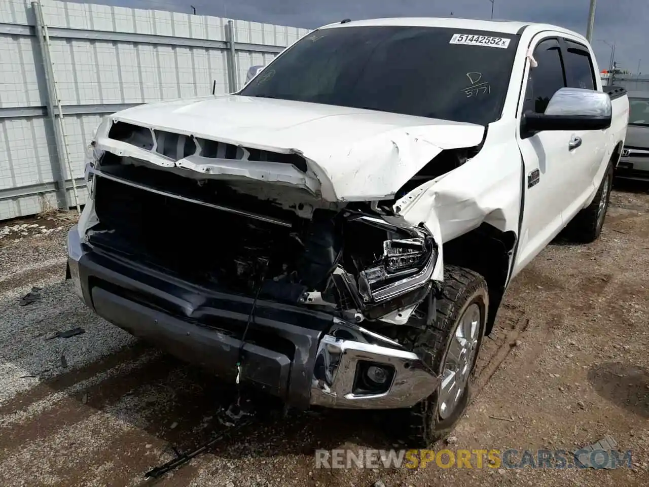 9 Photograph of a damaged car 5TFAY5F14KX825771 TOYOTA TUNDRA 2019