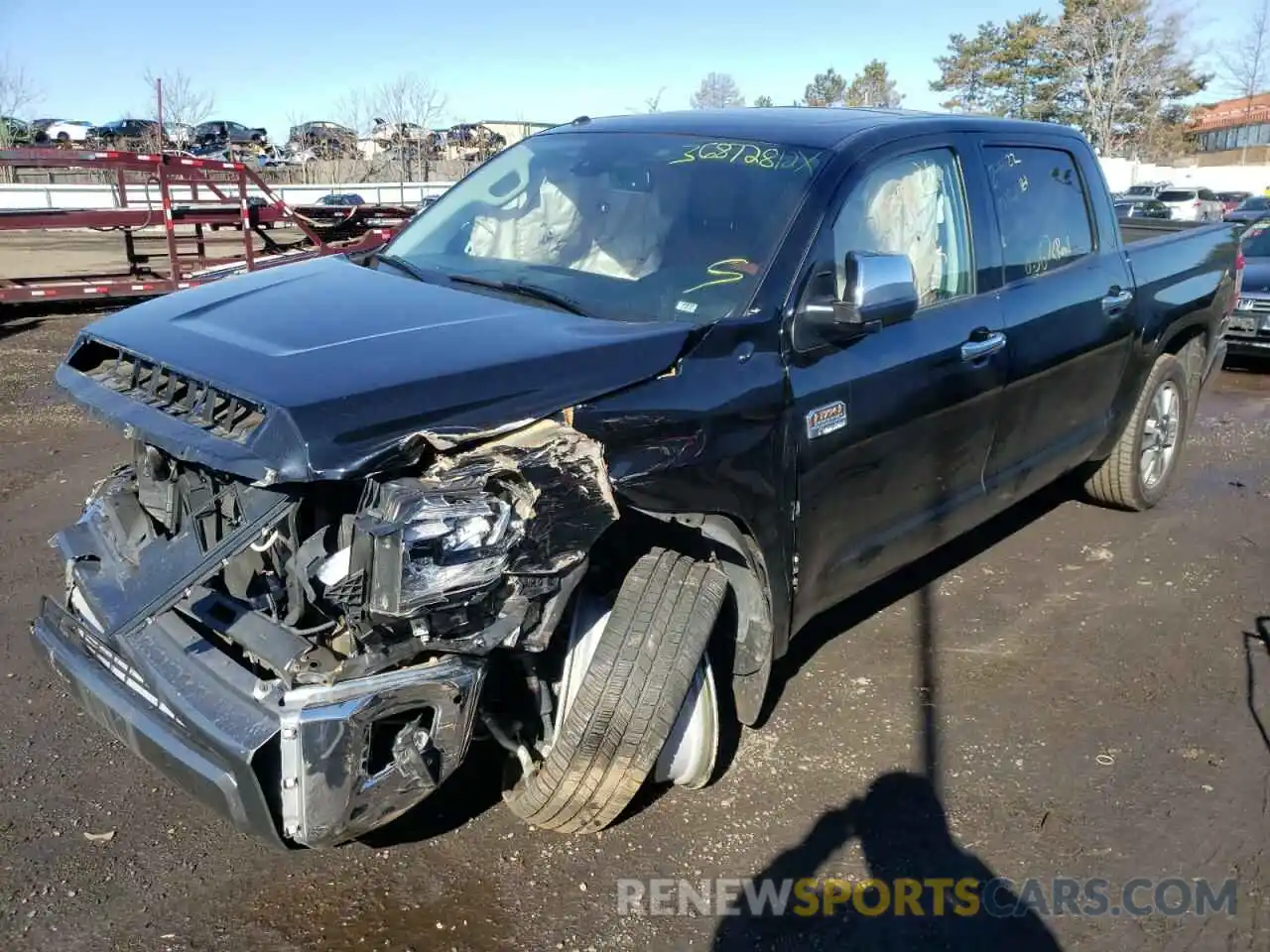 2 Photograph of a damaged car 5TFAY5F14KX838682 TOYOTA TUNDRA 2019