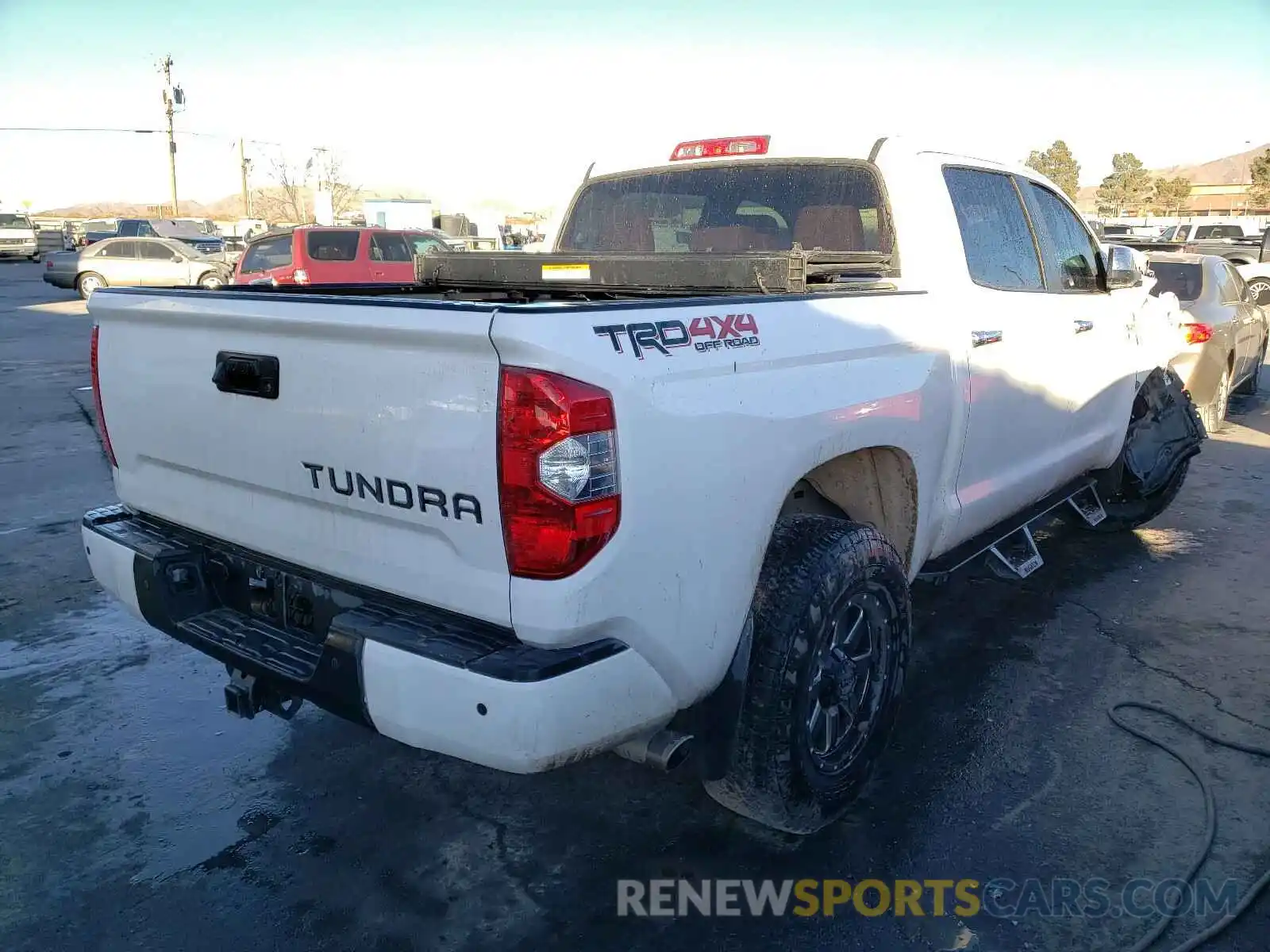 4 Photograph of a damaged car 5TFAY5F14KX840352 TOYOTA TUNDRA 2019