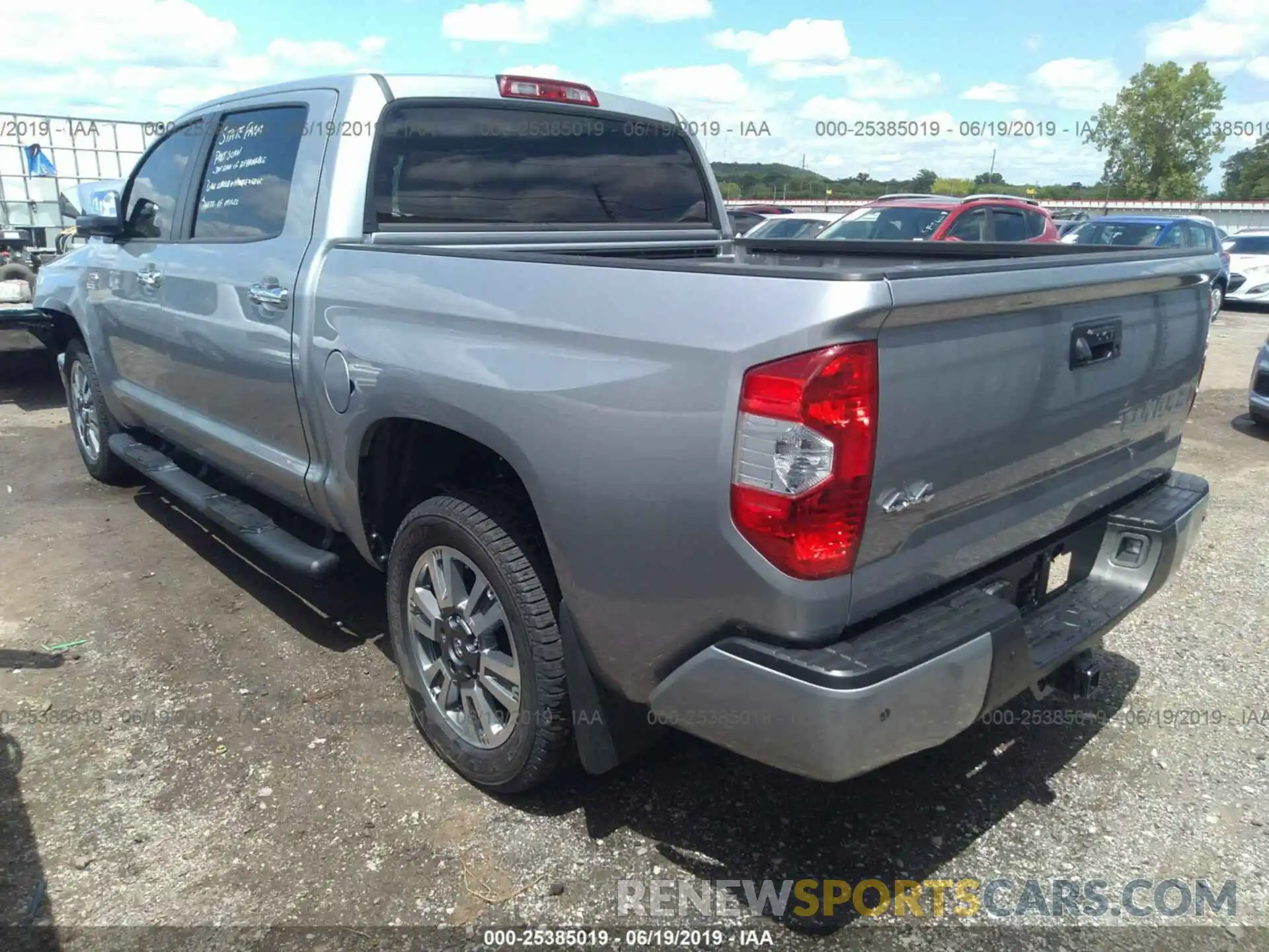 3 Photograph of a damaged car 5TFAY5F14KX843252 TOYOTA TUNDRA 2019