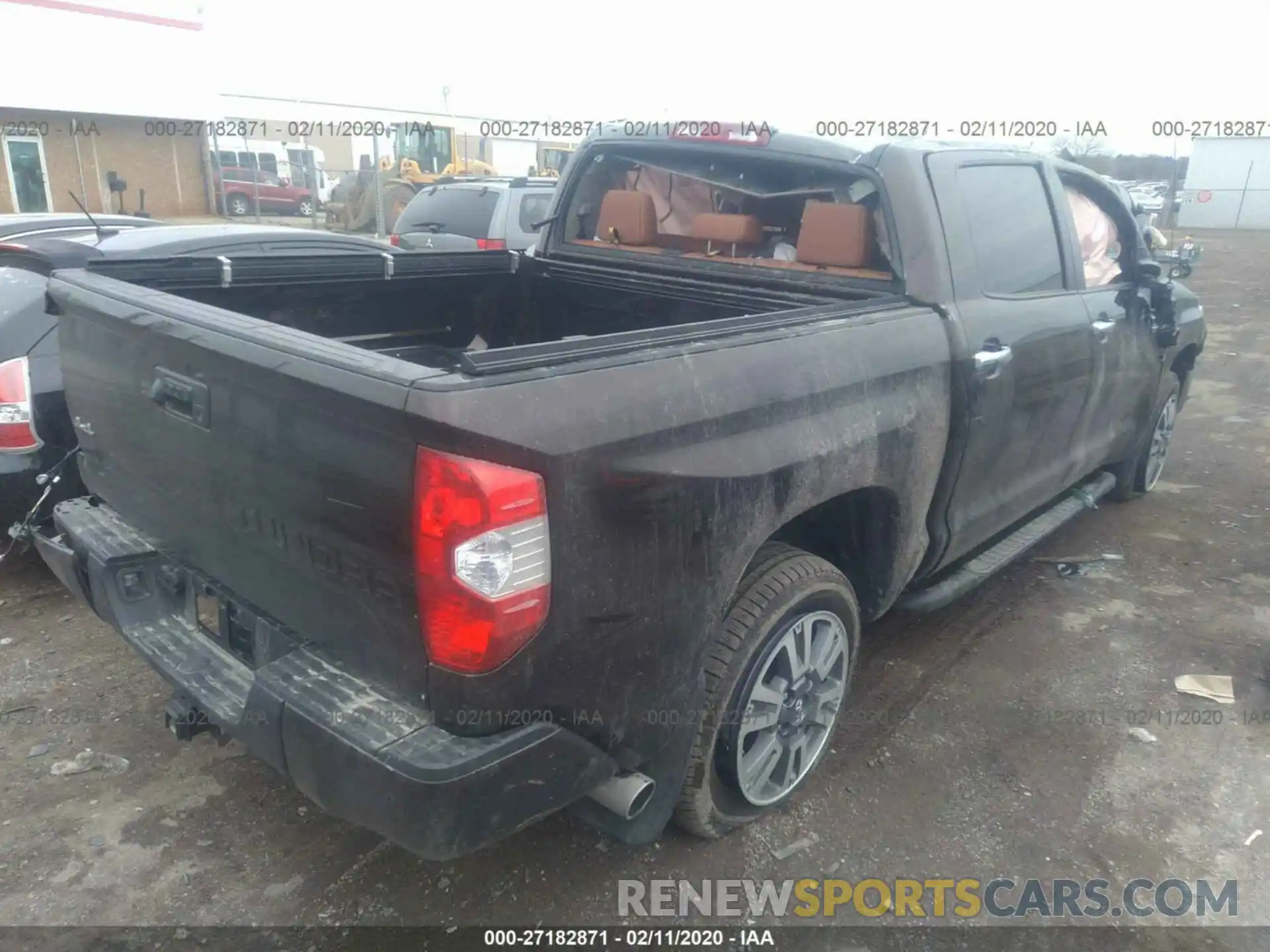 4 Photograph of a damaged car 5TFAY5F14KX852243 TOYOTA TUNDRA 2019