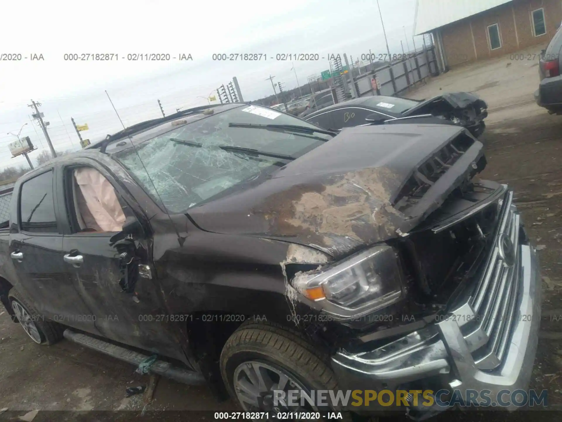 6 Photograph of a damaged car 5TFAY5F14KX852243 TOYOTA TUNDRA 2019