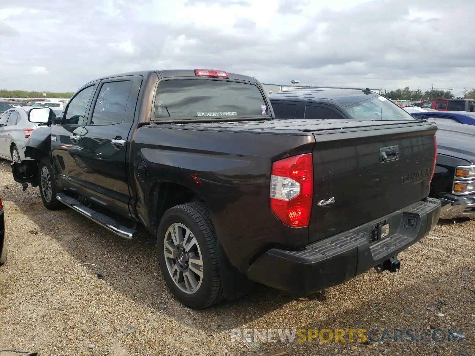 3 Photograph of a damaged car 5TFAY5F14KX855191 TOYOTA TUNDRA 2019