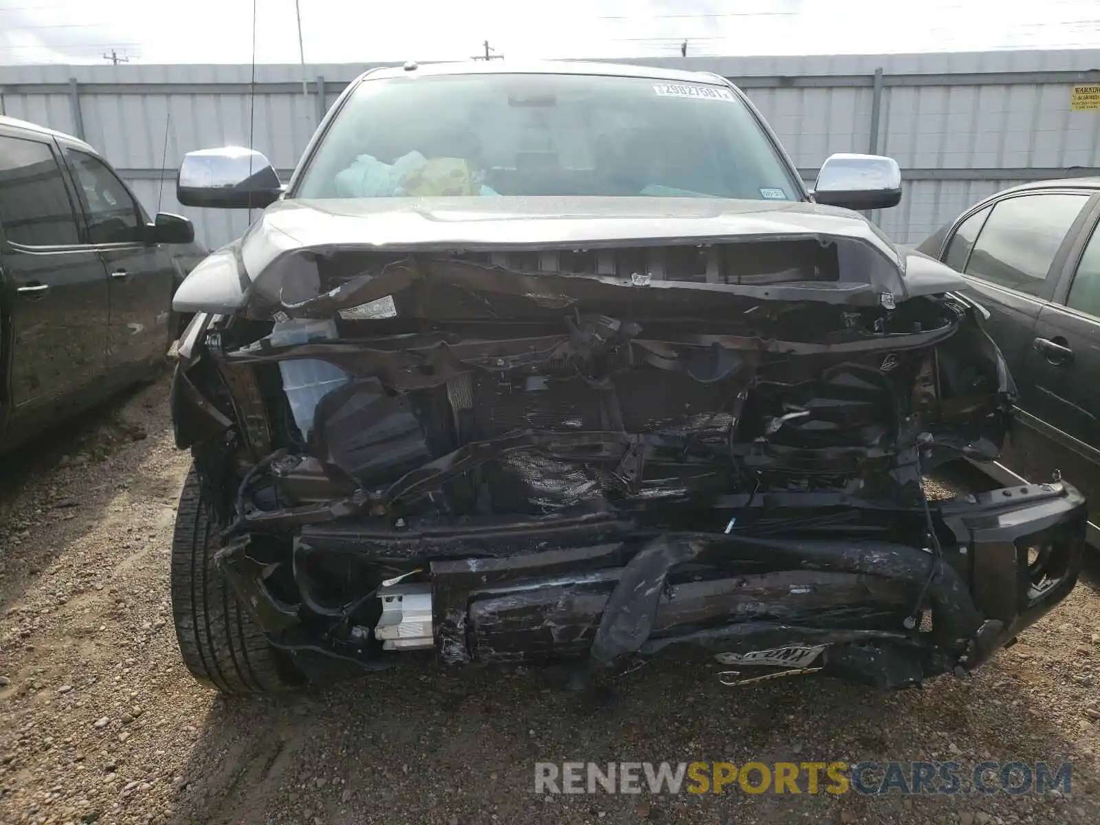 7 Photograph of a damaged car 5TFAY5F14KX855191 TOYOTA TUNDRA 2019