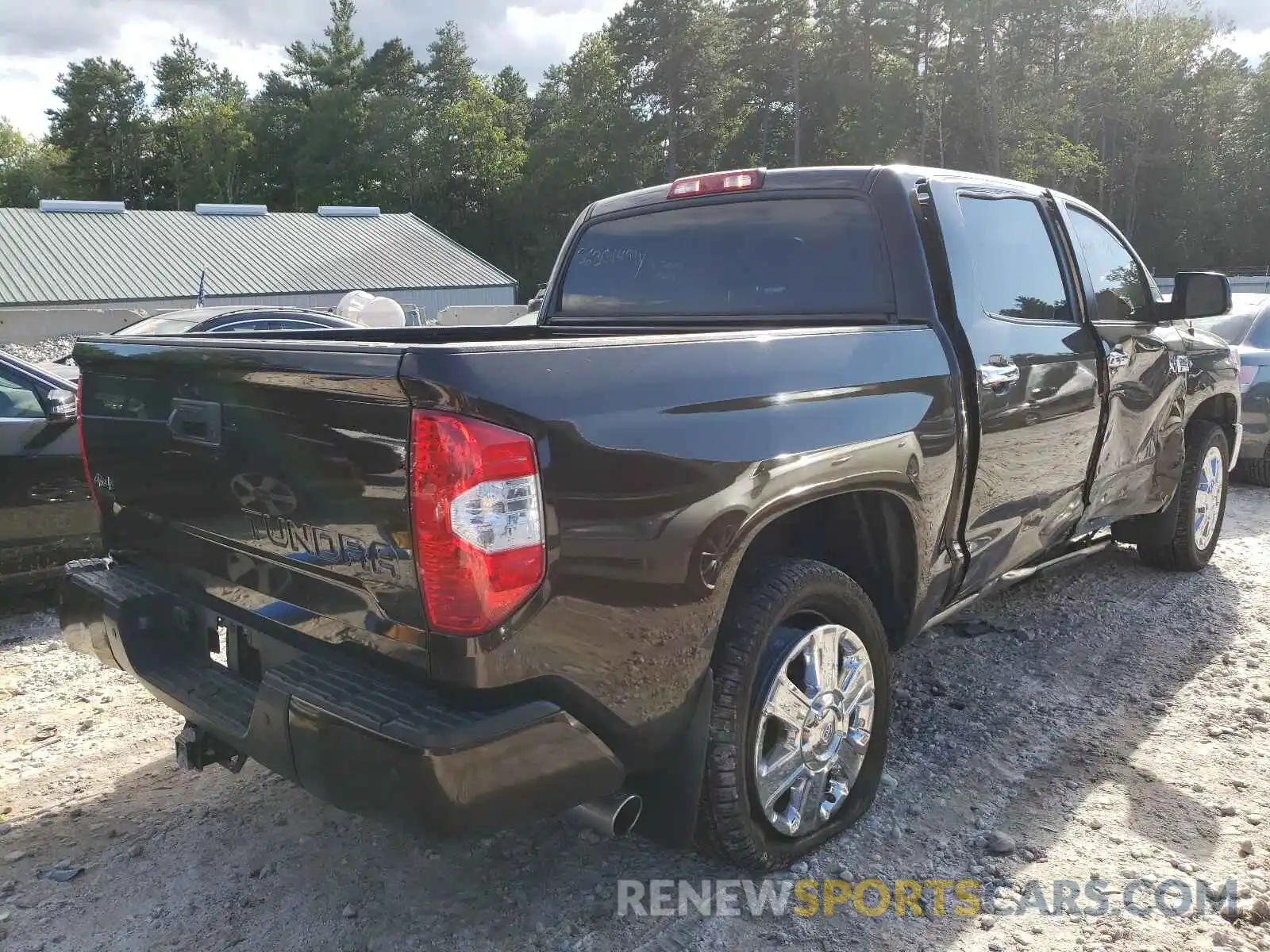 4 Photograph of a damaged car 5TFAY5F14KX870029 TOYOTA TUNDRA 2019