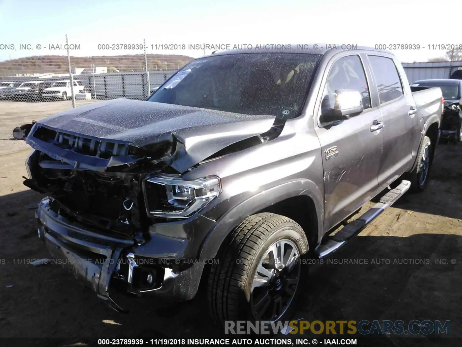 2 Photograph of a damaged car 5TFAY5F15KX780629 TOYOTA TUNDRA 2019