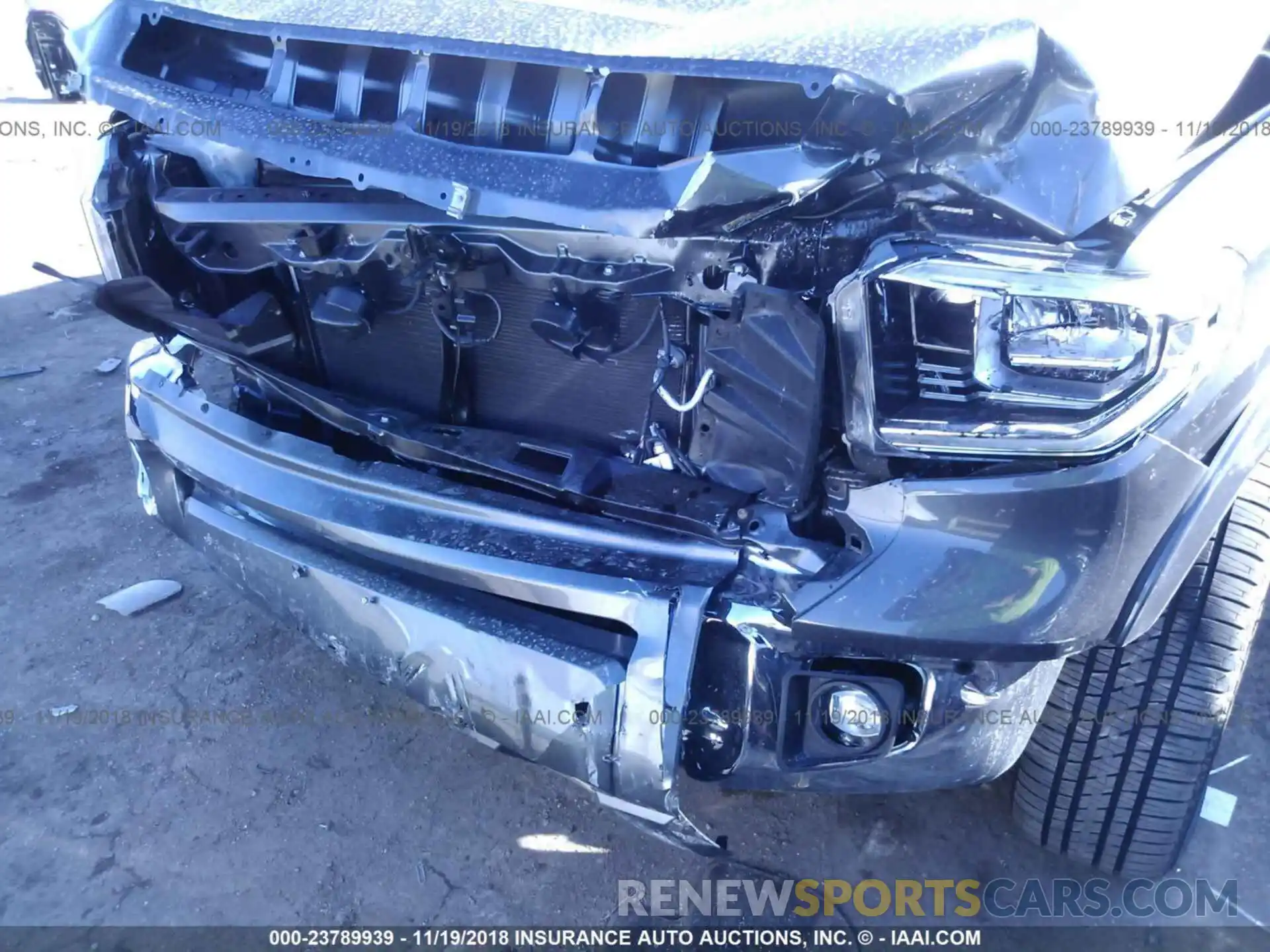 6 Photograph of a damaged car 5TFAY5F15KX780629 TOYOTA TUNDRA 2019