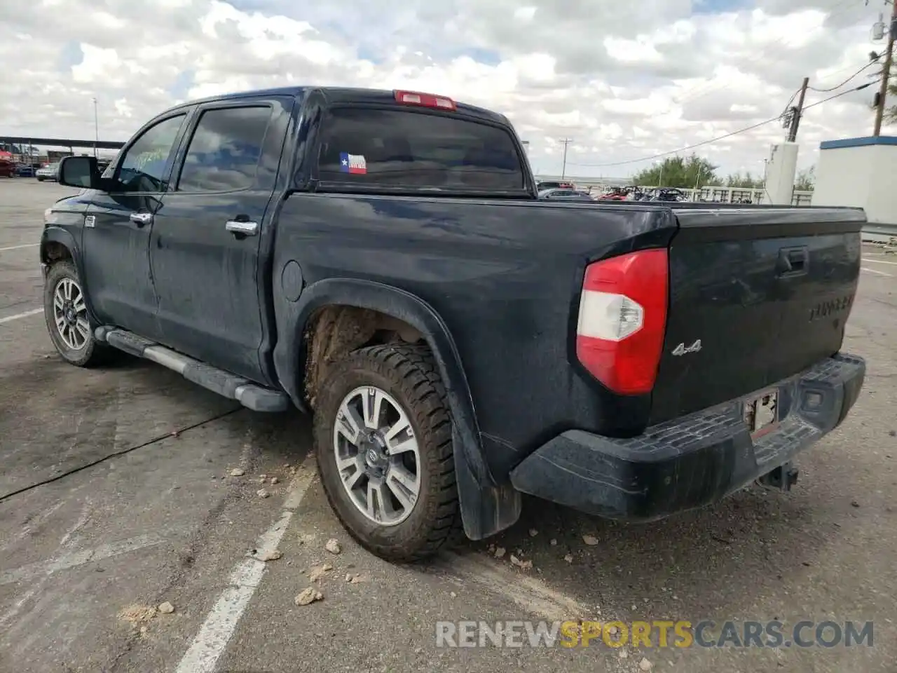 3 Photograph of a damaged car 5TFAY5F15KX786236 TOYOTA TUNDRA 2019