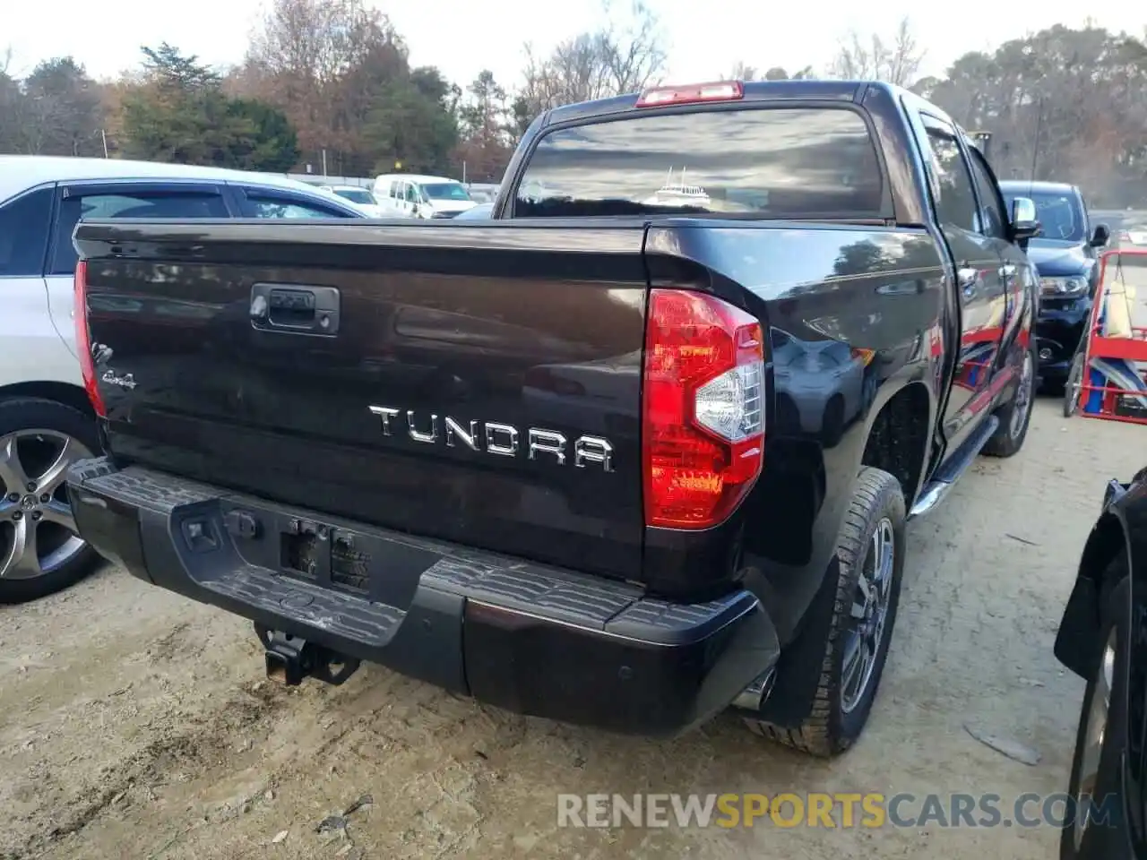 4 Photograph of a damaged car 5TFAY5F15KX790934 TOYOTA TUNDRA 2019