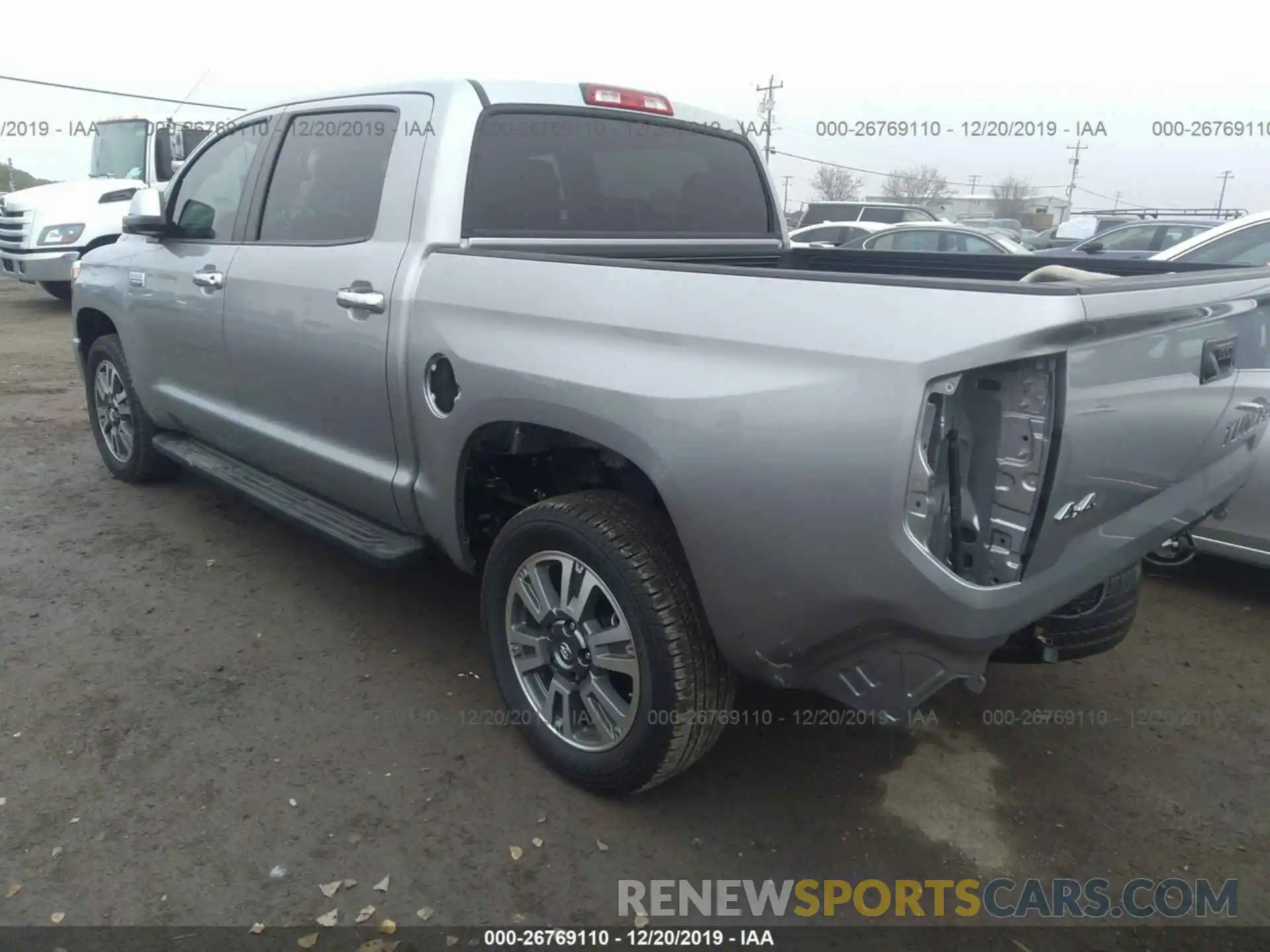 3 Photograph of a damaged car 5TFAY5F15KX829179 TOYOTA TUNDRA 2019