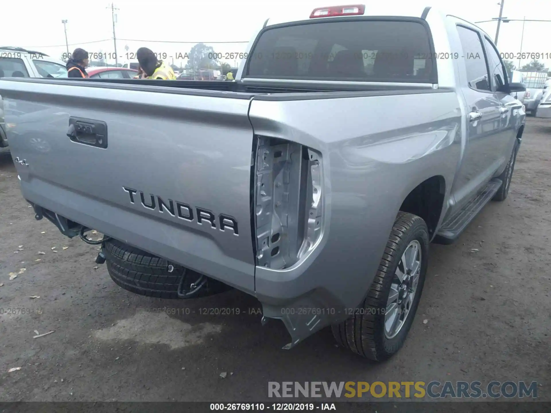 4 Photograph of a damaged car 5TFAY5F15KX829179 TOYOTA TUNDRA 2019