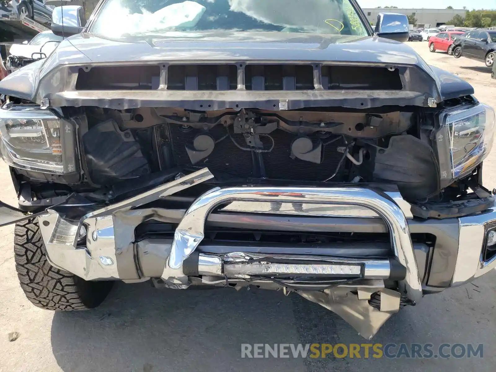 9 Photograph of a damaged car 5TFAY5F15KX838433 TOYOTA TUNDRA 2019