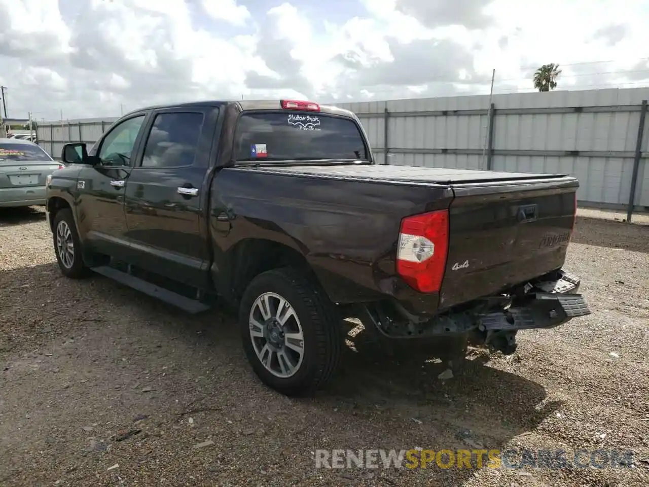 3 Photograph of a damaged car 5TFAY5F15KX841347 TOYOTA TUNDRA 2019