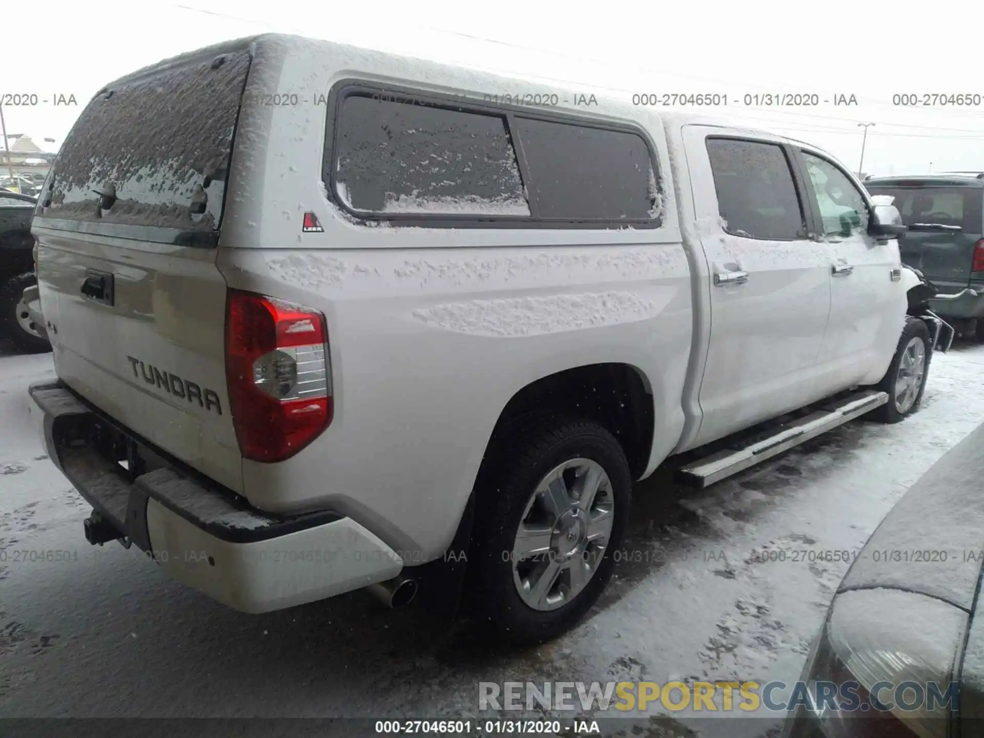 4 Photograph of a damaged car 5TFAY5F15KX850274 TOYOTA TUNDRA 2019