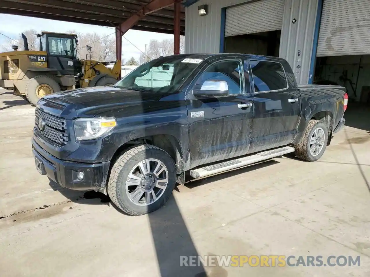 1 Photograph of a damaged car 5TFAY5F15KX850694 TOYOTA TUNDRA 2019