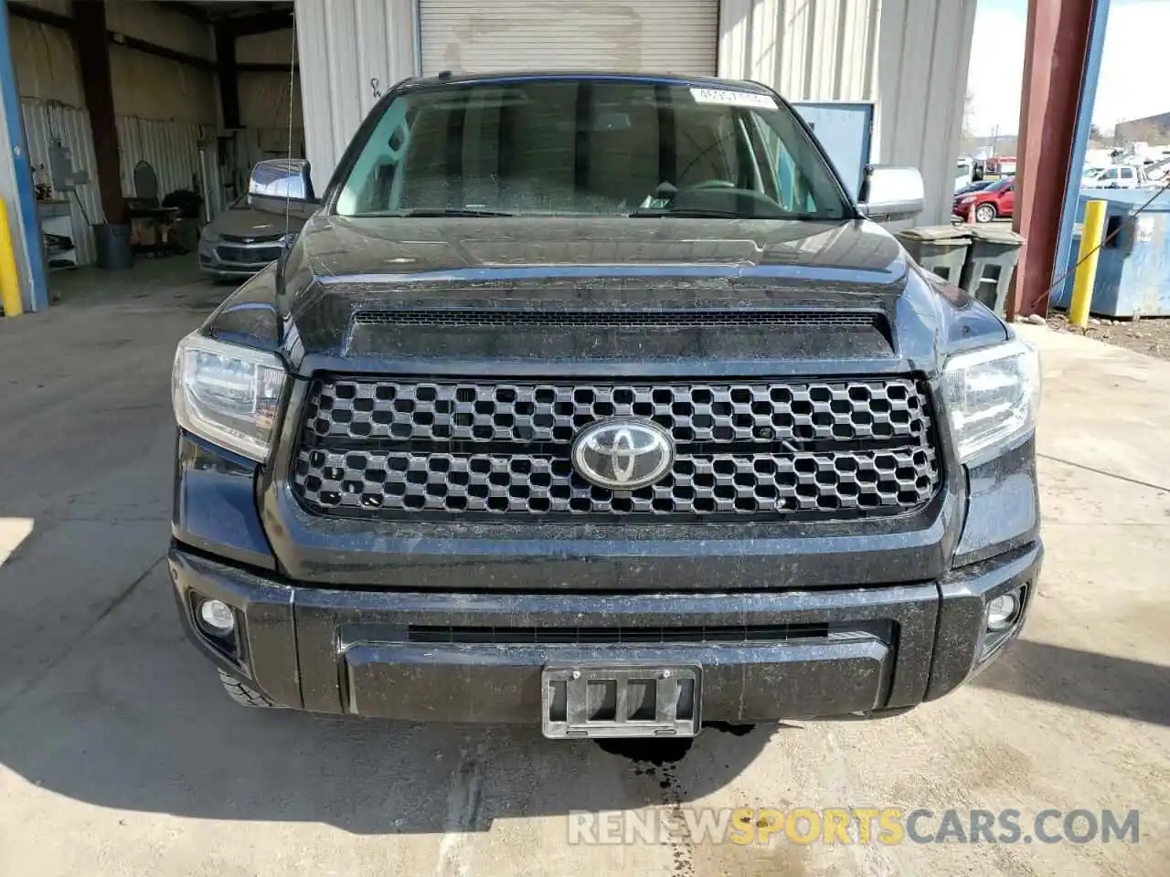 5 Photograph of a damaged car 5TFAY5F15KX850694 TOYOTA TUNDRA 2019