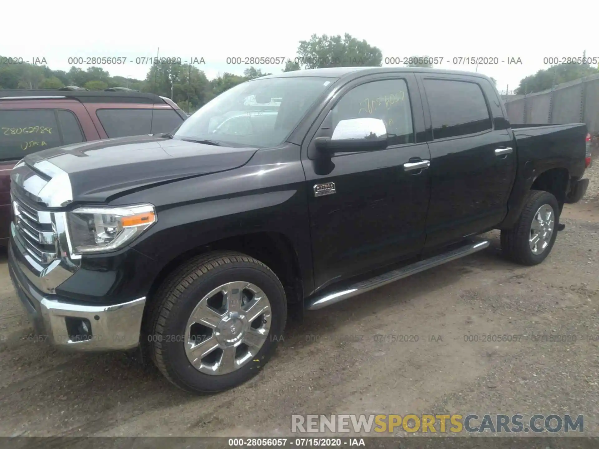 2 Photograph of a damaged car 5TFAY5F15KX851229 TOYOTA TUNDRA 2019