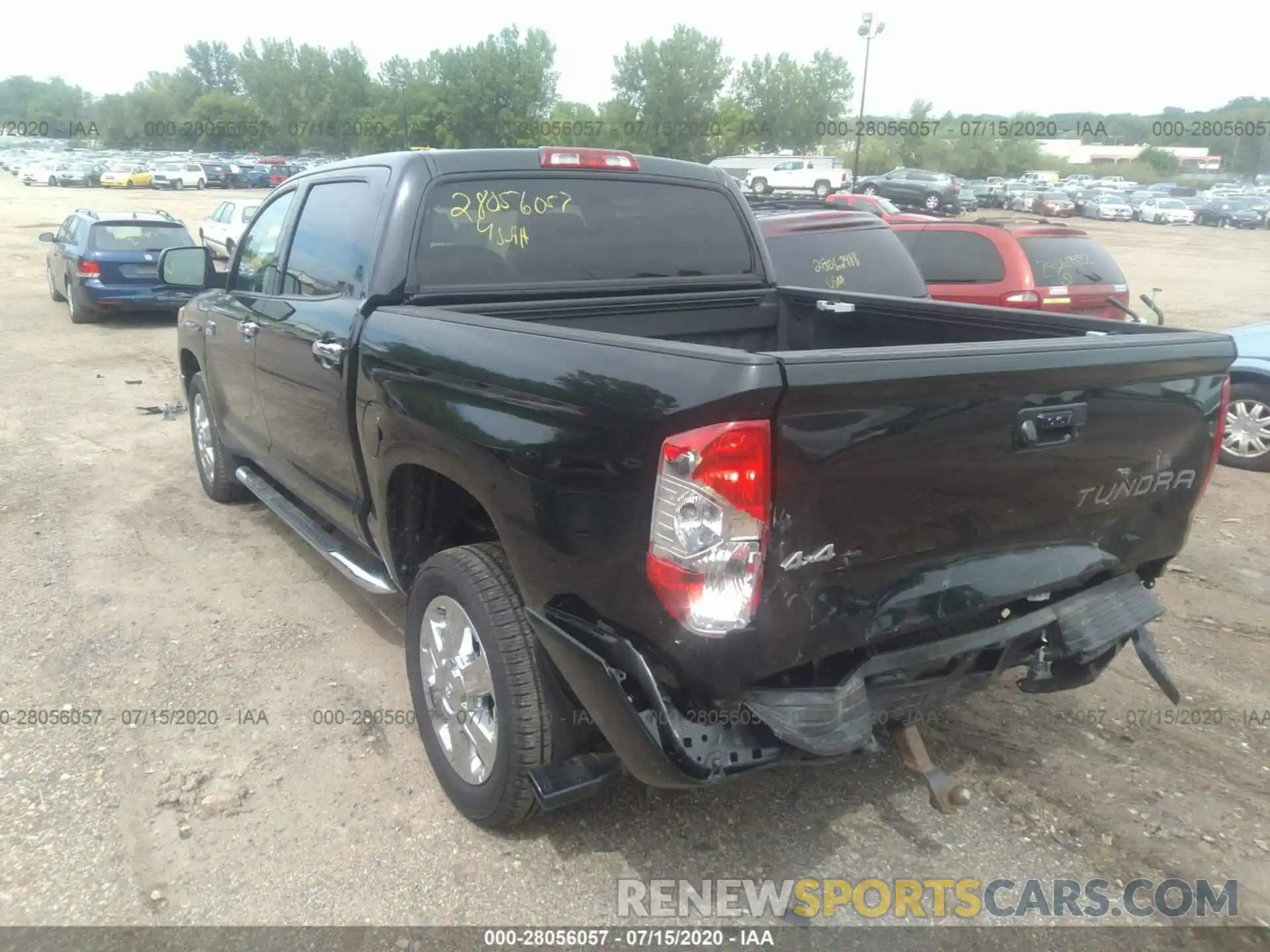 3 Photograph of a damaged car 5TFAY5F15KX851229 TOYOTA TUNDRA 2019