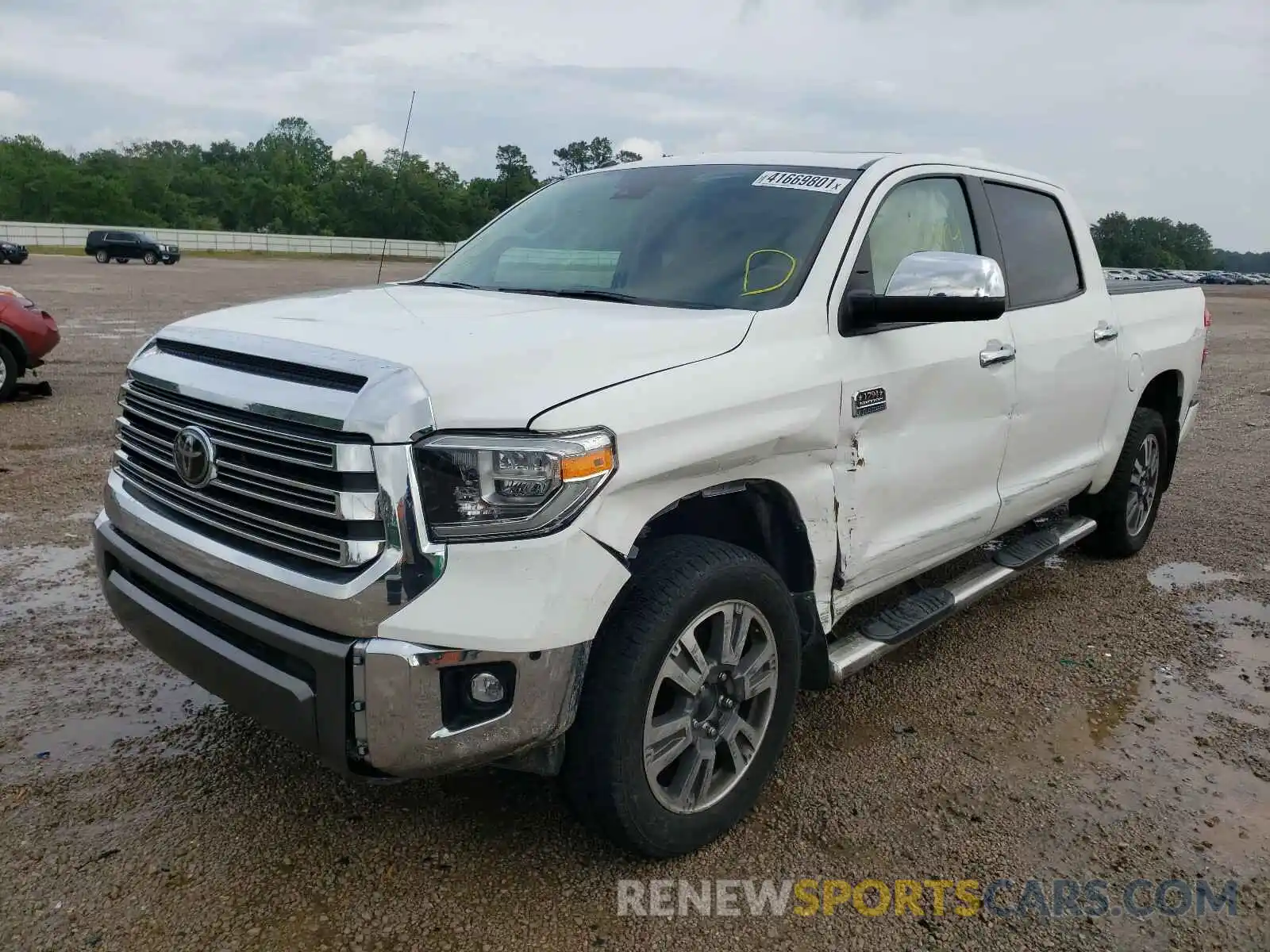 2 Photograph of a damaged car 5TFAY5F16KX782728 TOYOTA TUNDRA 2019