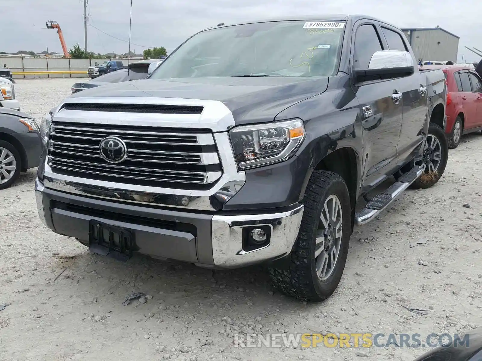 2 Photograph of a damaged car 5TFAY5F16KX785046 TOYOTA TUNDRA 2019