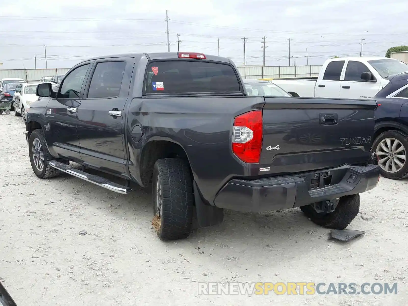 3 Photograph of a damaged car 5TFAY5F16KX785046 TOYOTA TUNDRA 2019