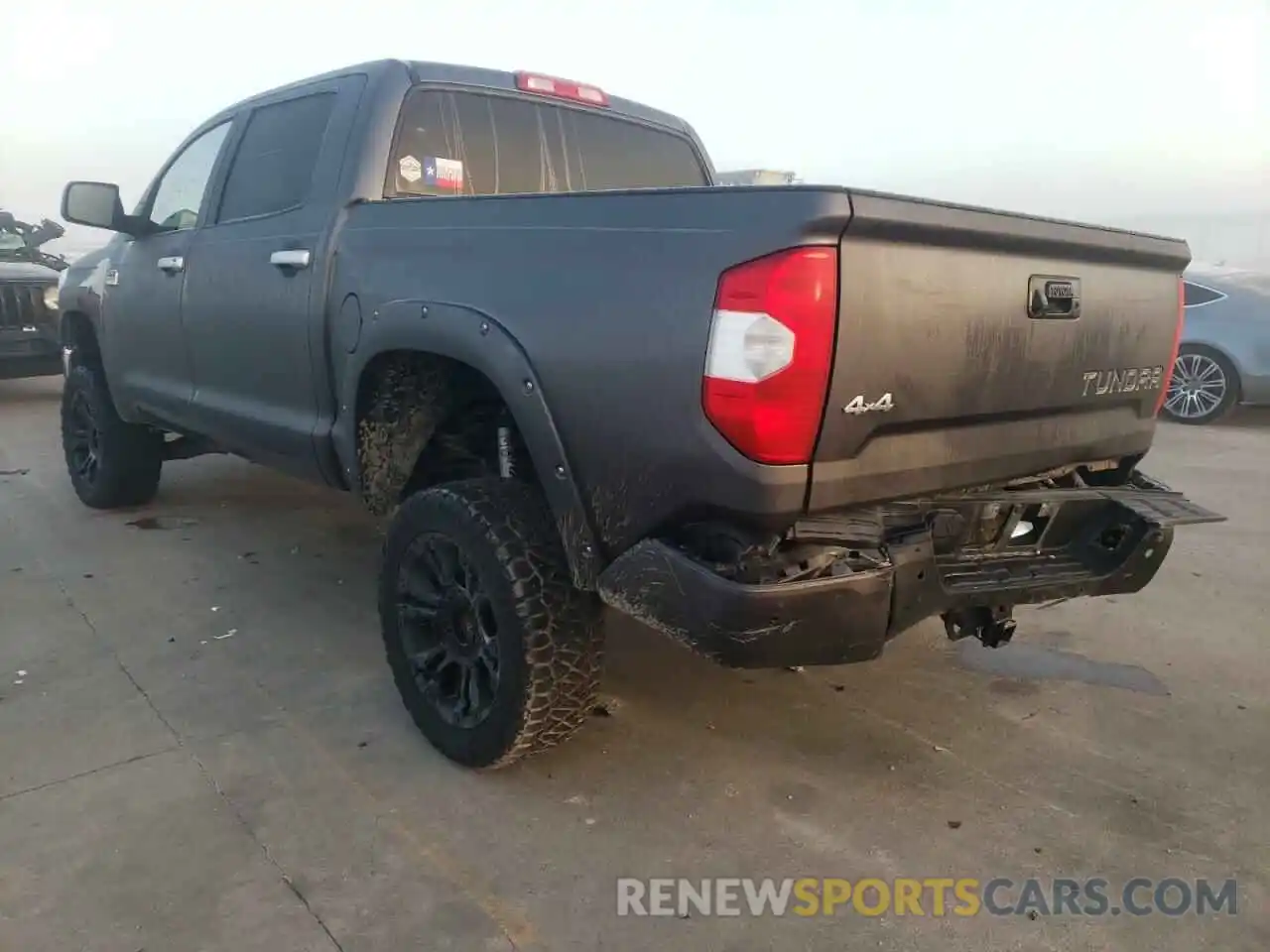 3 Photograph of a damaged car 5TFAY5F16KX787511 TOYOTA TUNDRA 2019