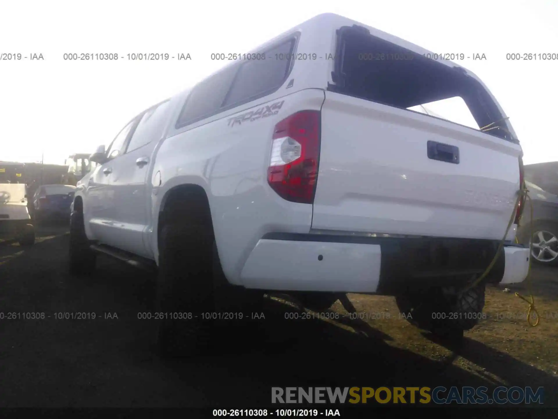 3 Photograph of a damaged car 5TFAY5F16KX833077 TOYOTA TUNDRA 2019