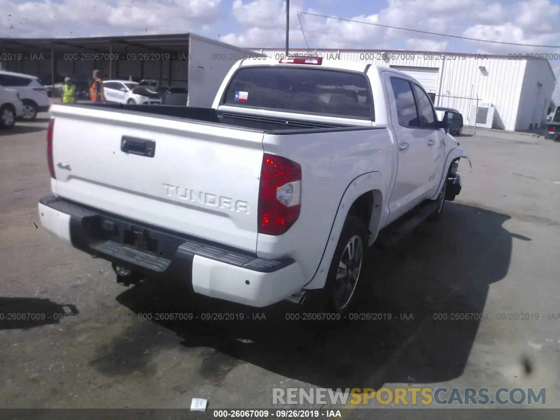 4 Photograph of a damaged car 5TFAY5F16KX844919 TOYOTA TUNDRA 2019