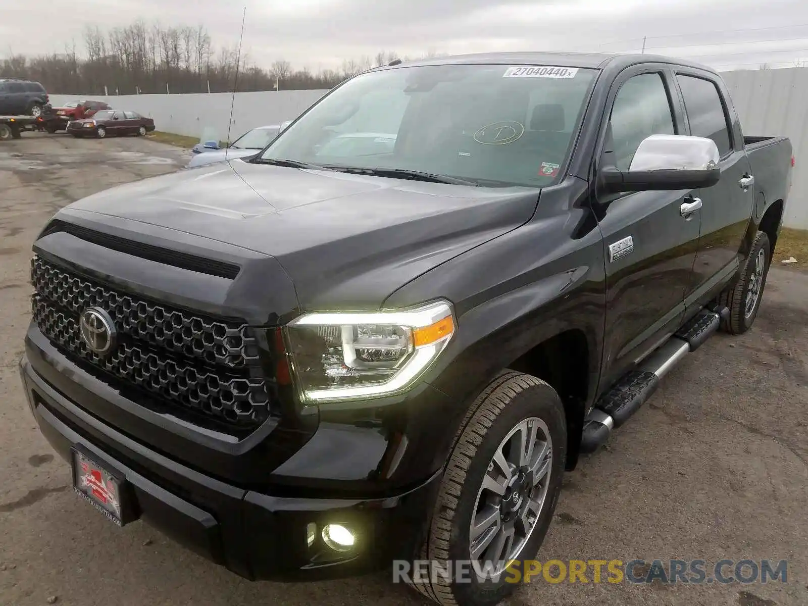 2 Photograph of a damaged car 5TFAY5F16KX846718 TOYOTA TUNDRA 2019