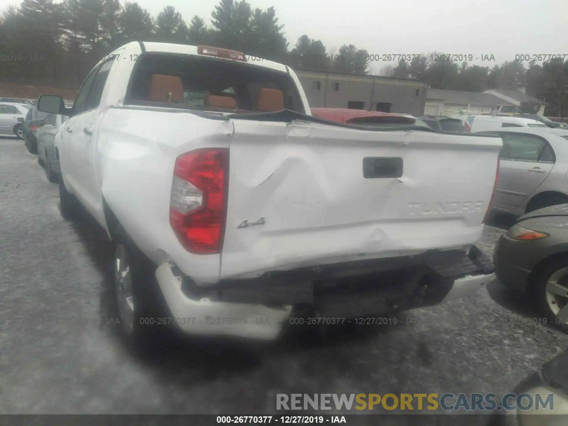 6 Photograph of a damaged car 5TFAY5F16KX865964 TOYOTA TUNDRA 2019