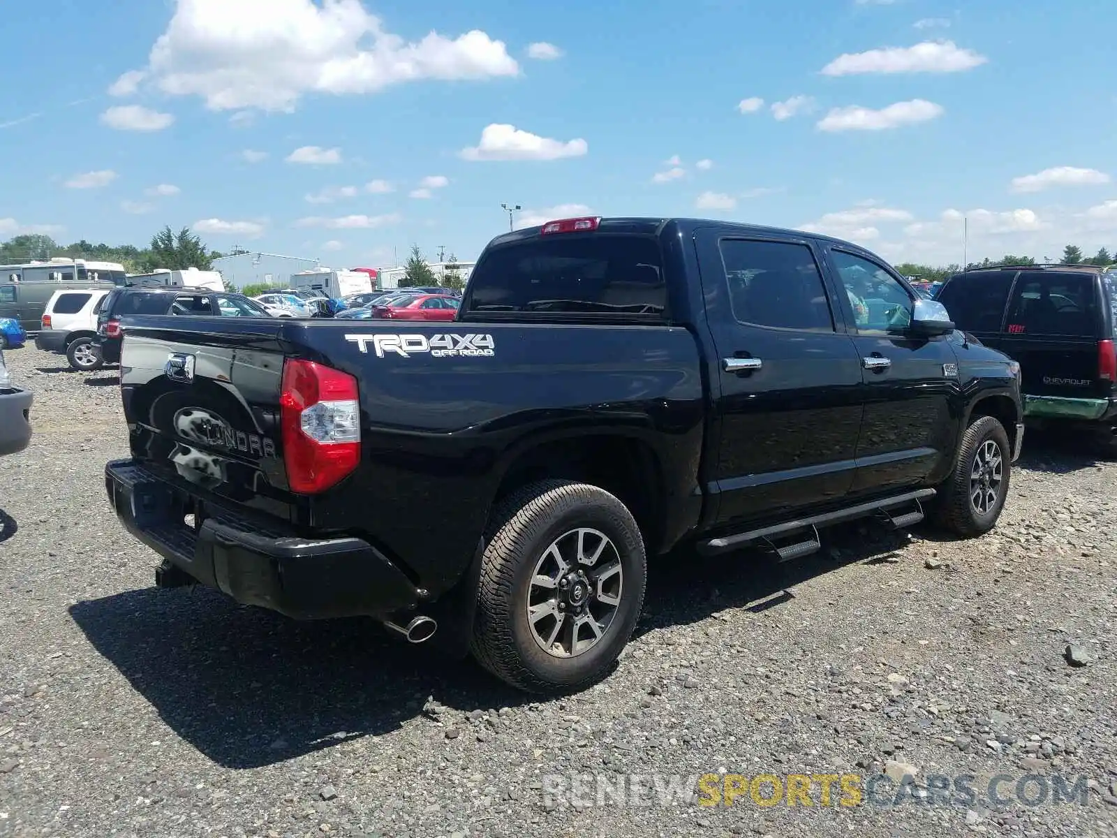 4 Photograph of a damaged car 5TFAY5F17KX819270 TOYOTA TUNDRA 2019