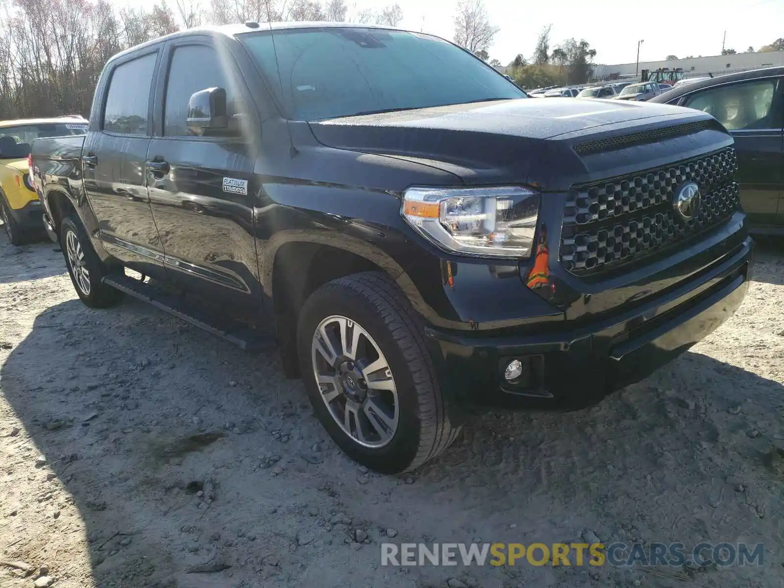 1 Photograph of a damaged car 5TFAY5F17KX822329 TOYOTA TUNDRA 2019