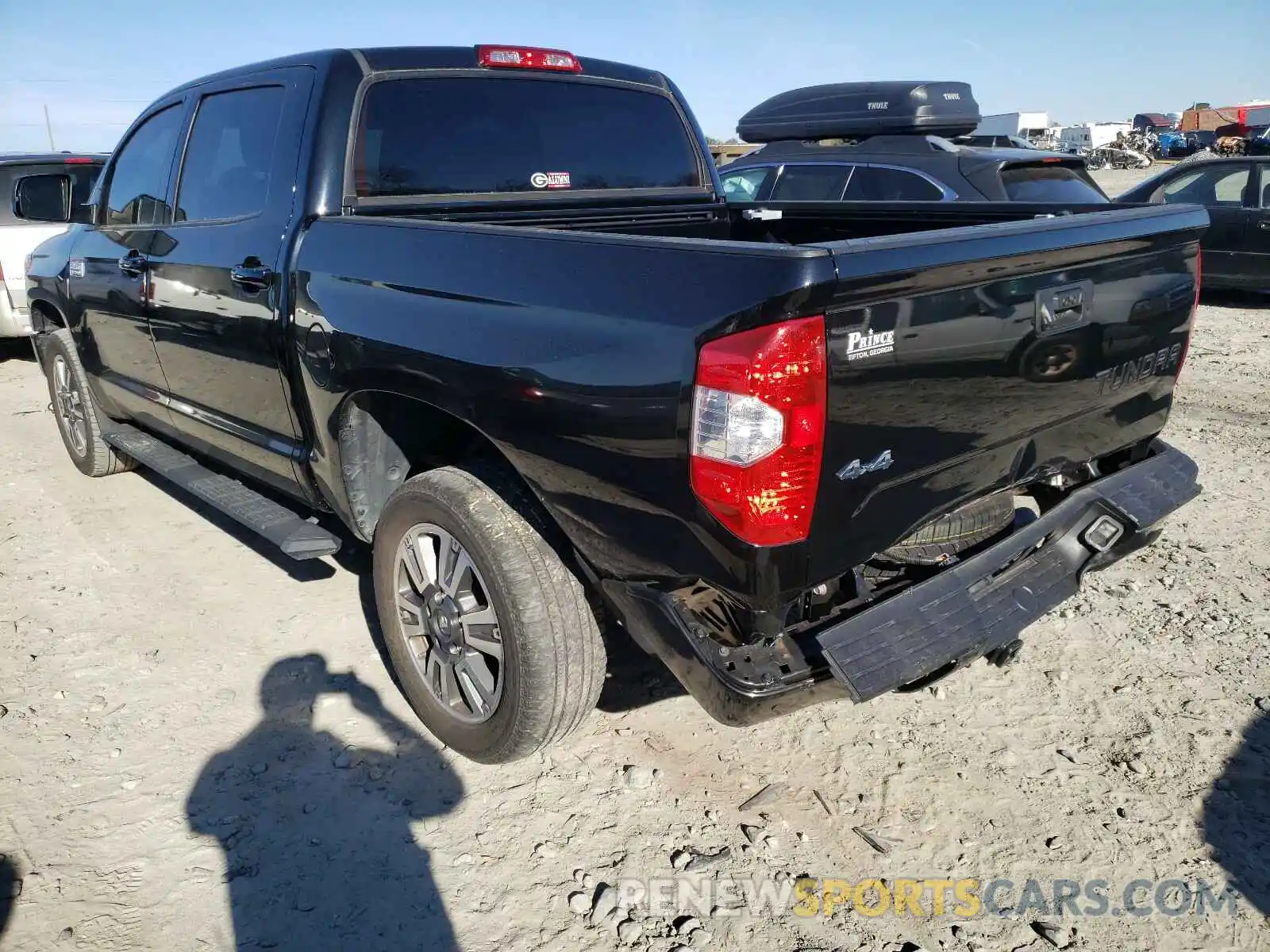 3 Photograph of a damaged car 5TFAY5F17KX822329 TOYOTA TUNDRA 2019