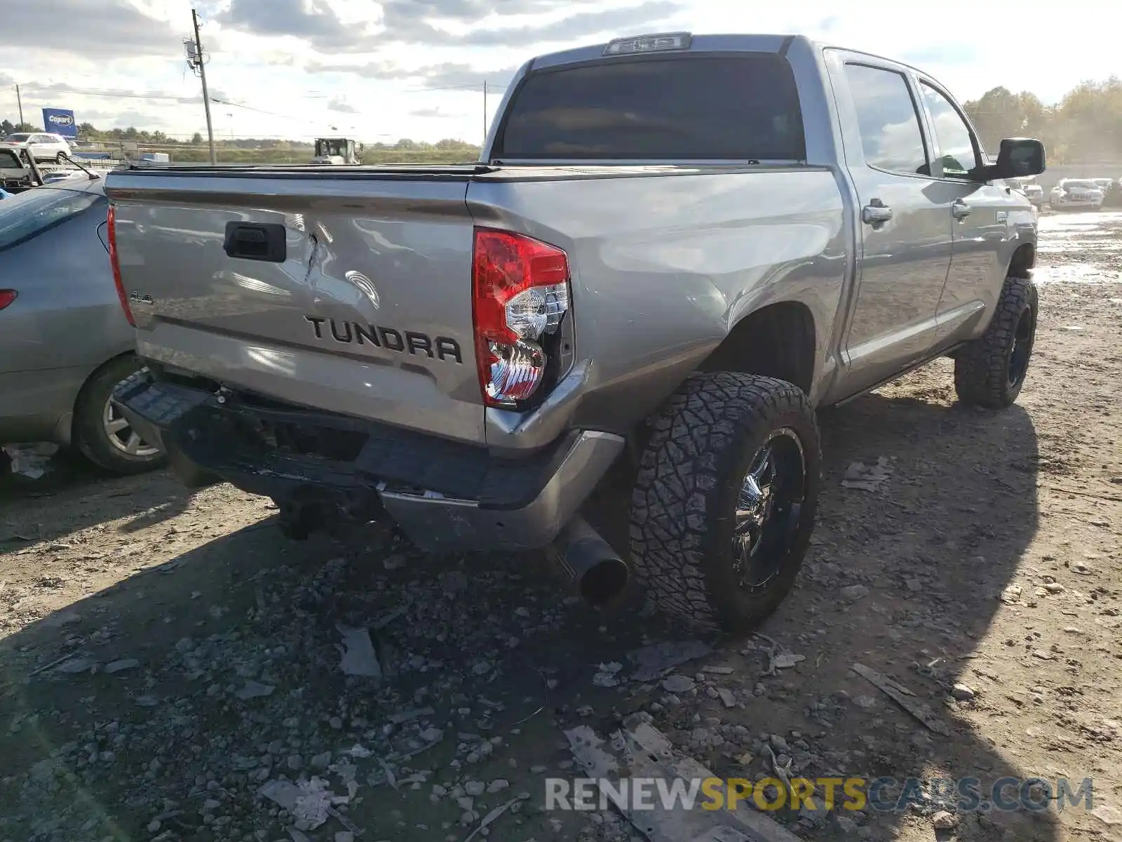 4 Photograph of a damaged car 5TFAY5F17KX855833 TOYOTA TUNDRA 2019