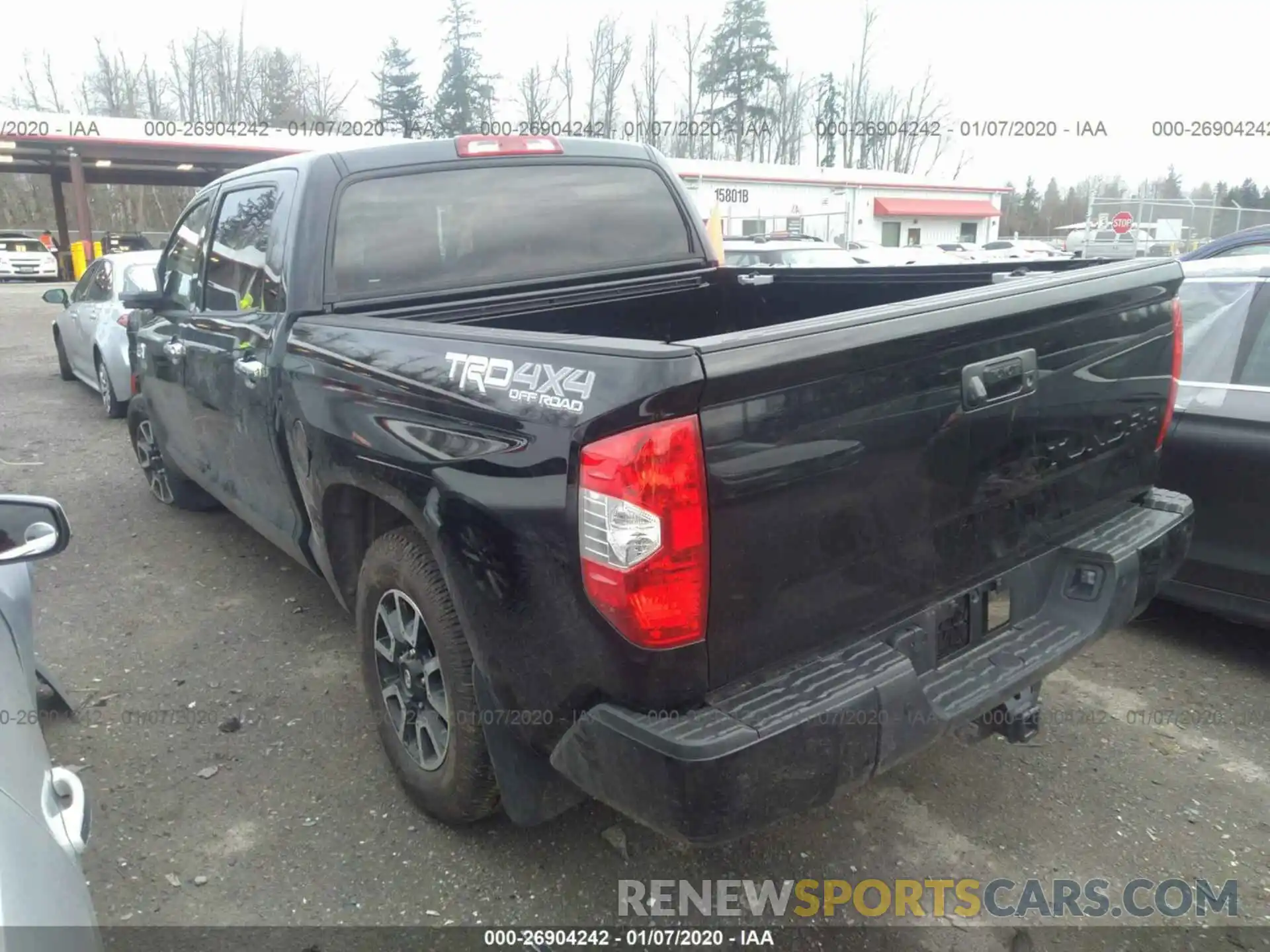 3 Photograph of a damaged car 5TFAY5F17KX858960 TOYOTA TUNDRA 2019