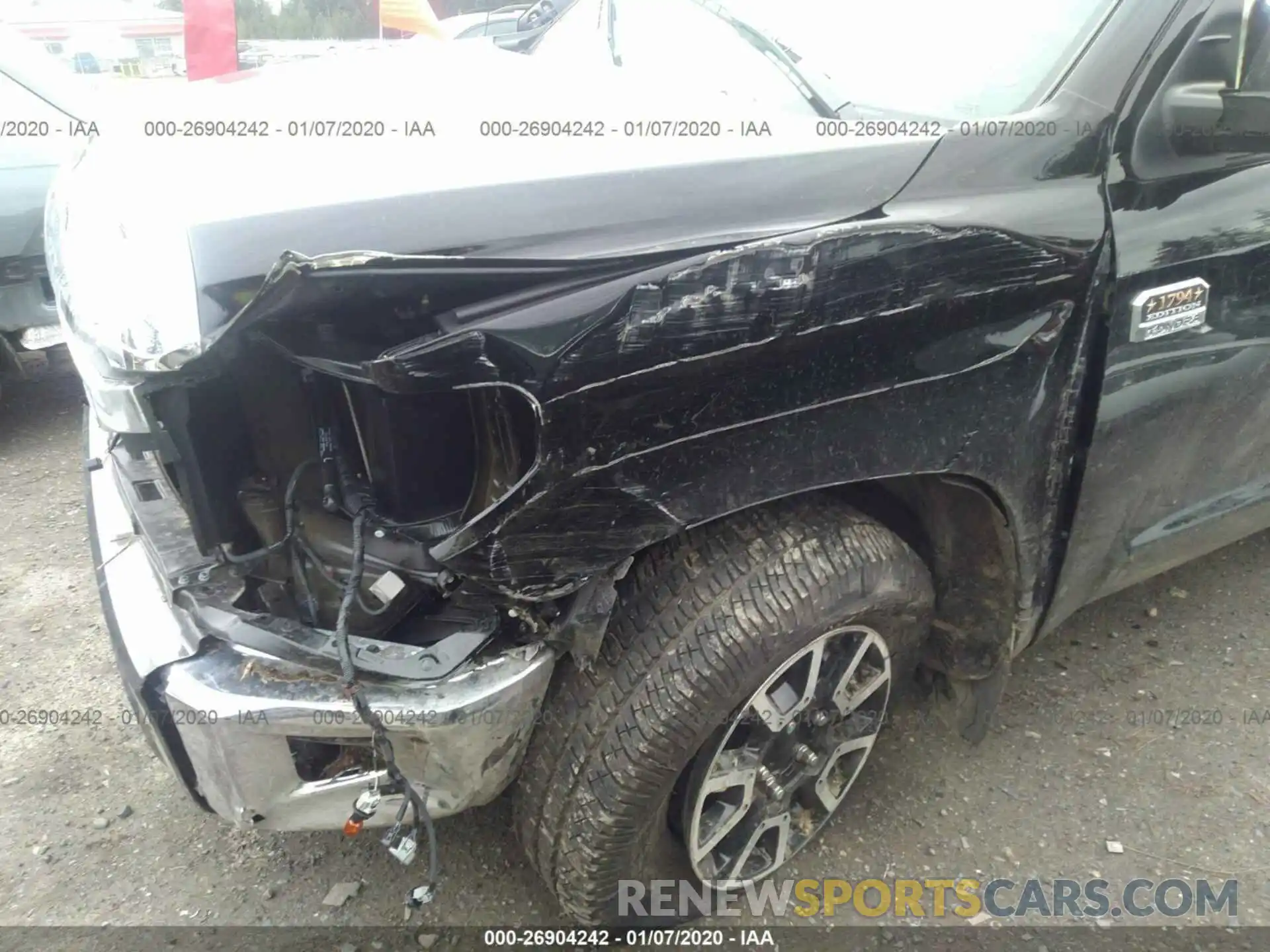 6 Photograph of a damaged car 5TFAY5F17KX858960 TOYOTA TUNDRA 2019