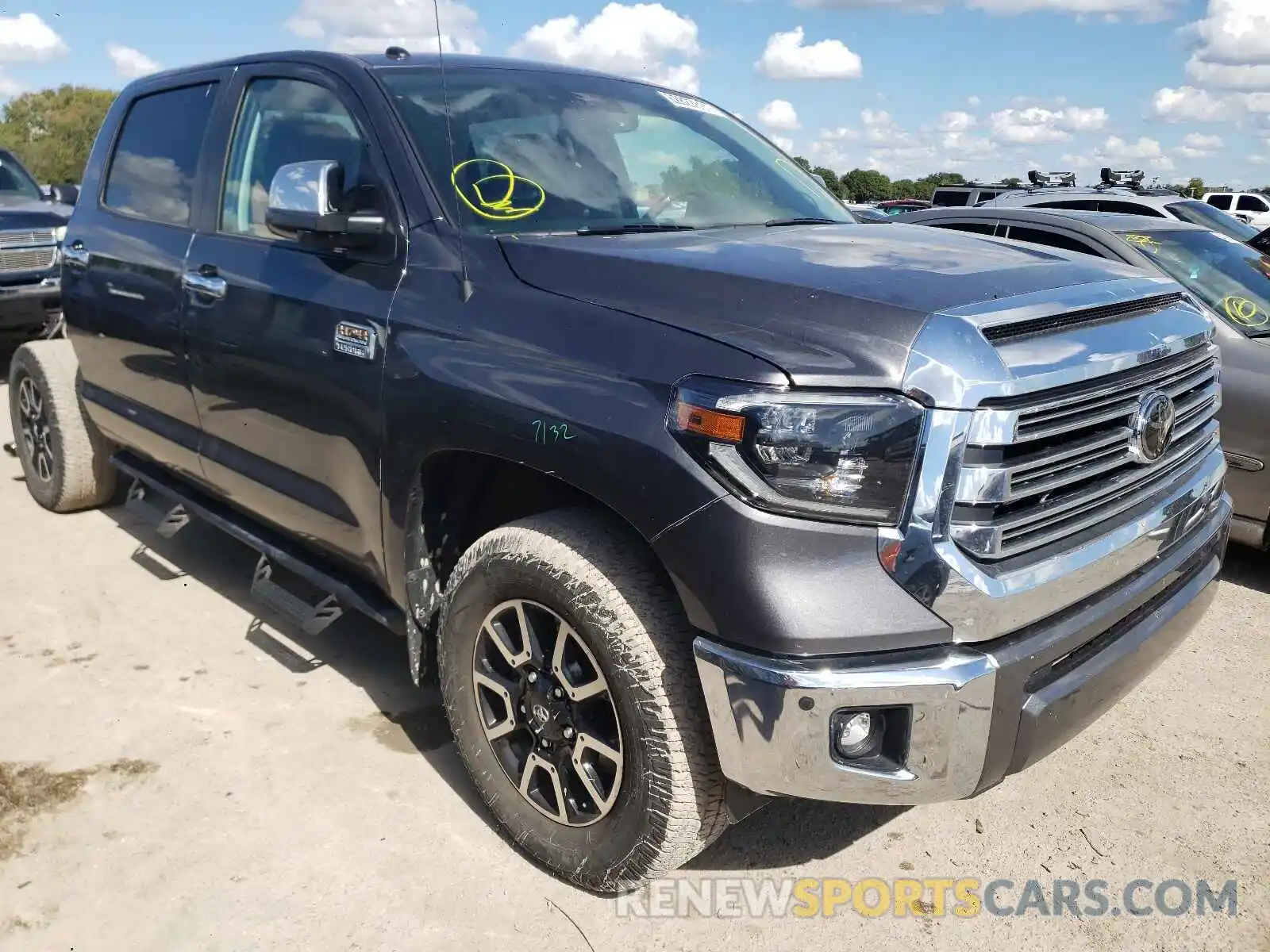 1 Photograph of a damaged car 5TFAY5F17KX867805 TOYOTA TUNDRA 2019