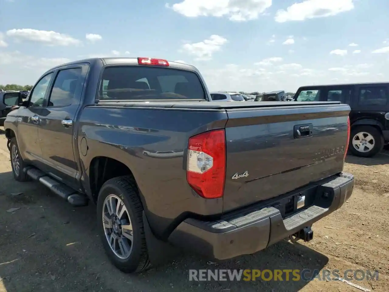 3 Photograph of a damaged car 5TFAY5F18KX786778 TOYOTA TUNDRA 2019