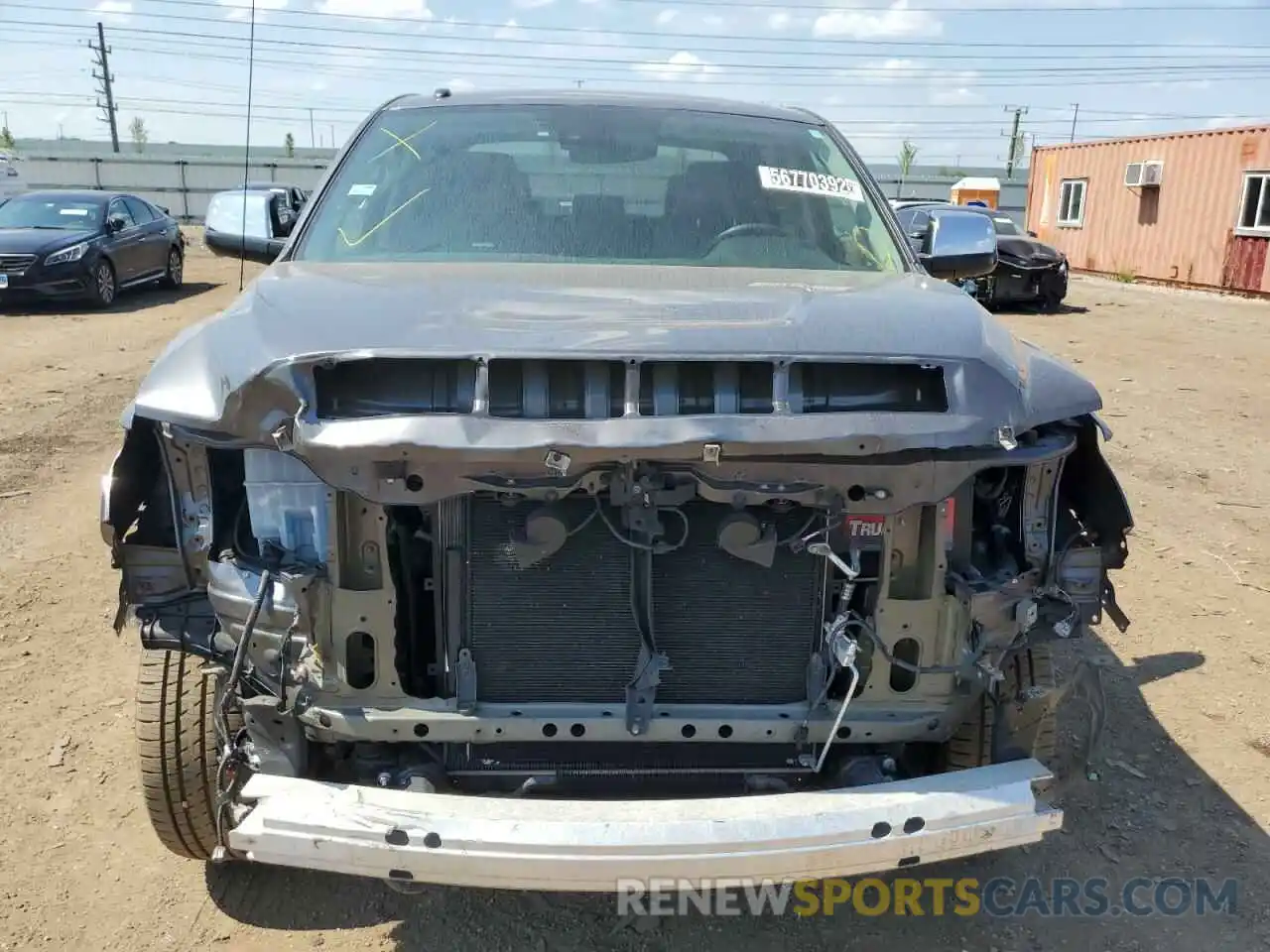 9 Photograph of a damaged car 5TFAY5F18KX786778 TOYOTA TUNDRA 2019