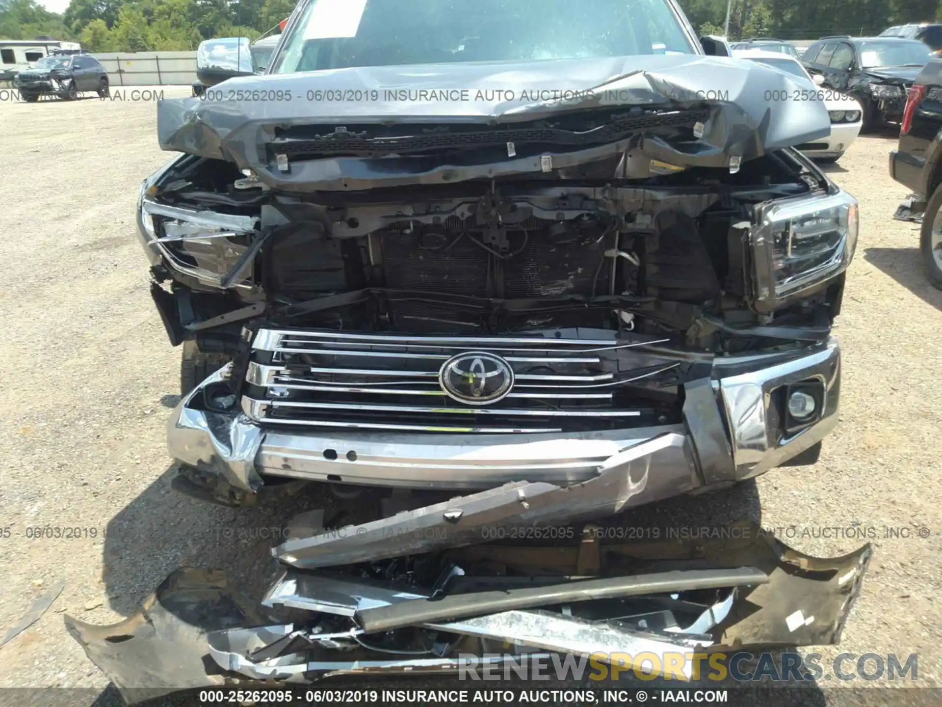 6 Photograph of a damaged car 5TFAY5F18KX787042 TOYOTA TUNDRA 2019