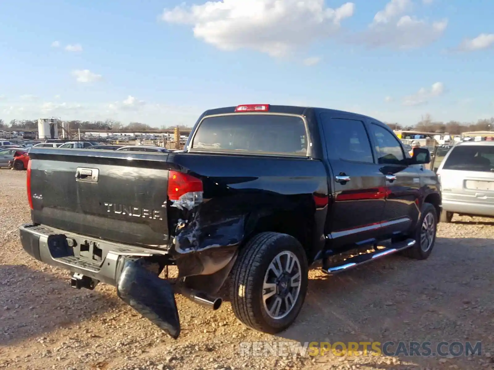 4 Photograph of a damaged car 5TFAY5F18KX789826 TOYOTA TUNDRA 2019