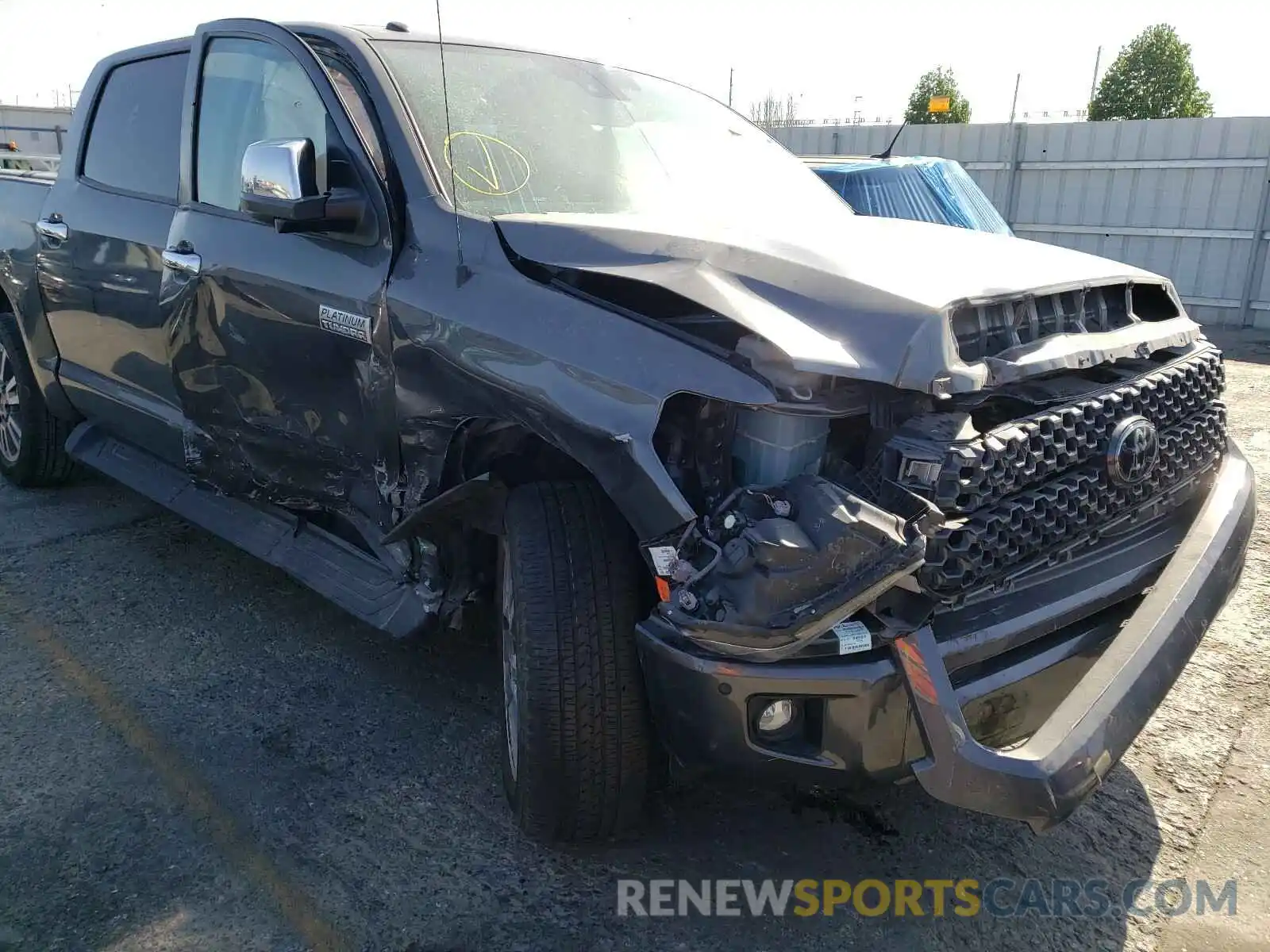 9 Photograph of a damaged car 5TFAY5F18KX804437 TOYOTA TUNDRA 2019