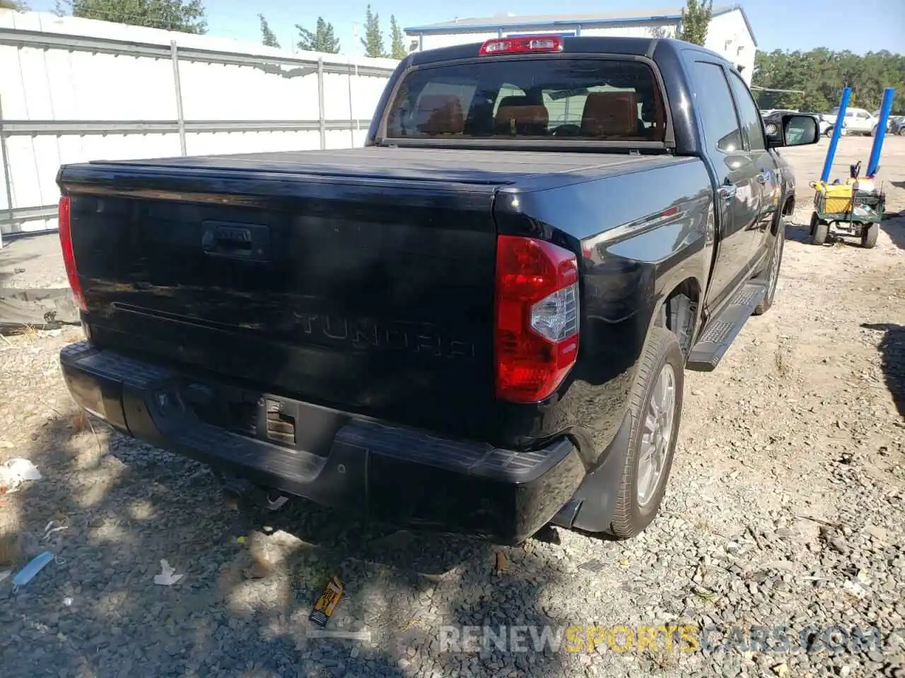 4 Photograph of a damaged car 5TFAY5F18KX812599 TOYOTA TUNDRA 2019