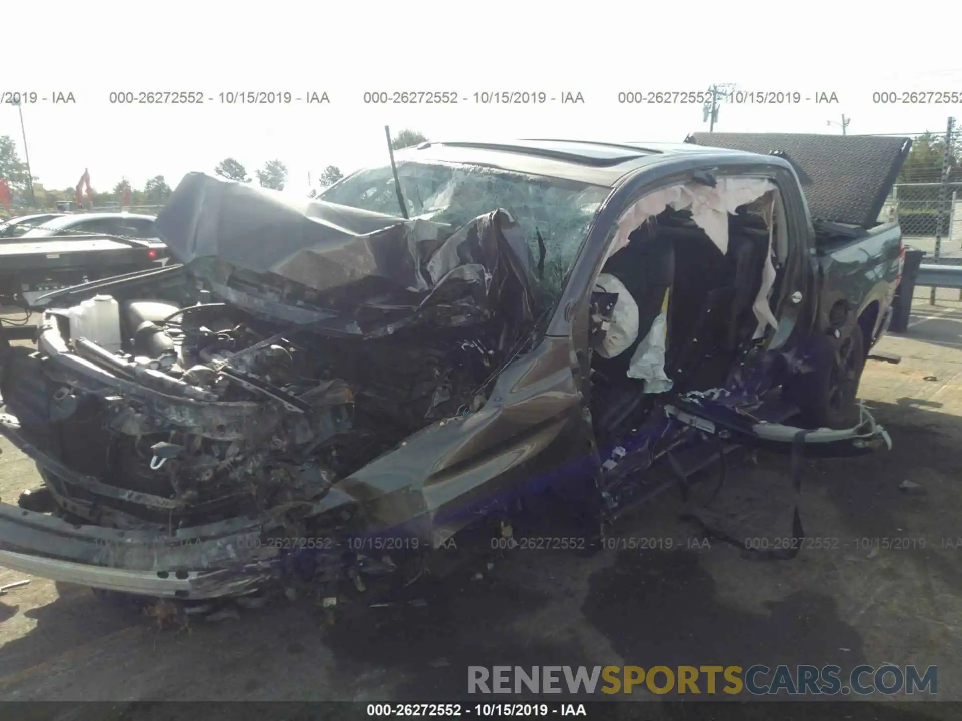 2 Photograph of a damaged car 5TFAY5F18KX815034 TOYOTA TUNDRA 2019