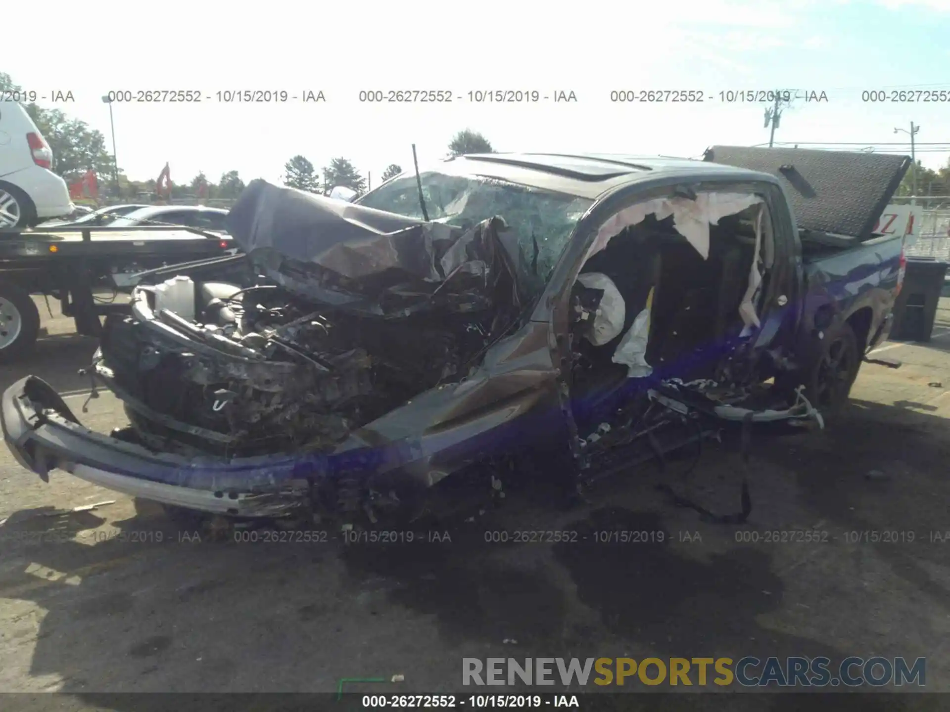 6 Photograph of a damaged car 5TFAY5F18KX815034 TOYOTA TUNDRA 2019