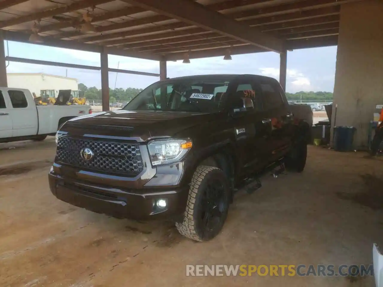 2 Photograph of a damaged car 5TFAY5F18KX835641 TOYOTA TUNDRA 2019