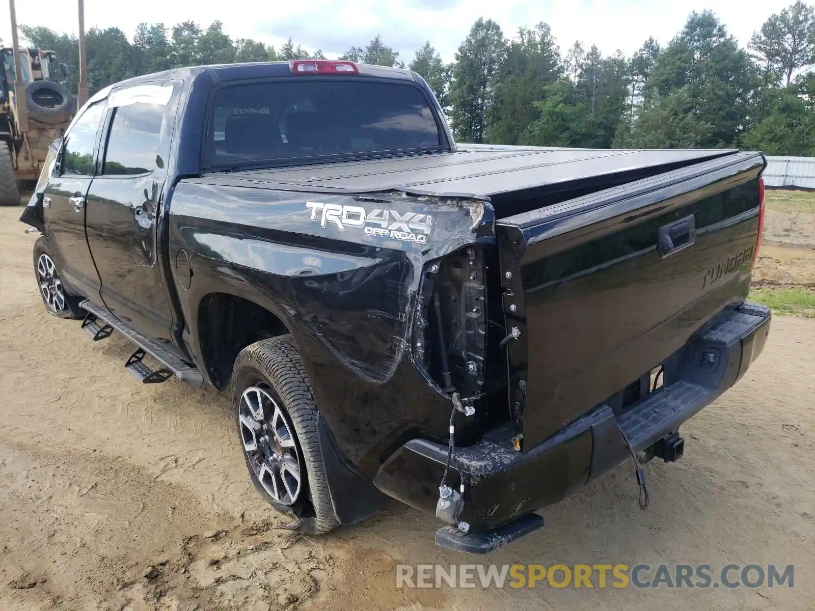 3 Photograph of a damaged car 5TFAY5F18KX845781 TOYOTA TUNDRA 2019