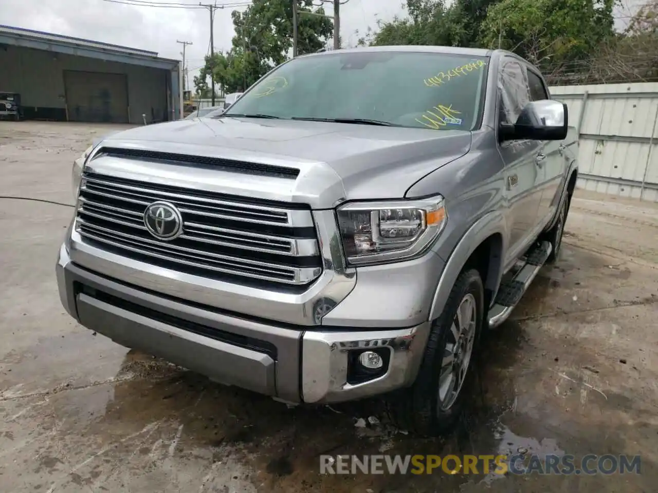 2 Photograph of a damaged car 5TFAY5F18KX848986 TOYOTA TUNDRA 2019