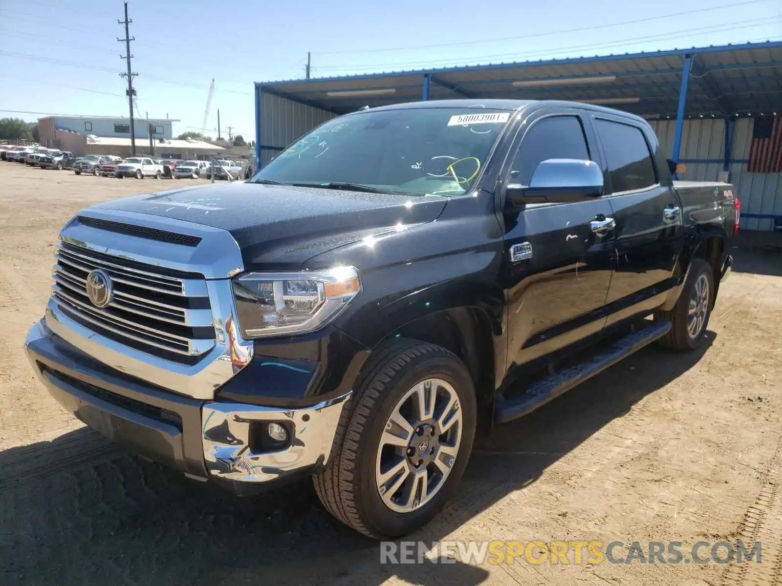 2 Photograph of a damaged car 5TFAY5F18KX855839 TOYOTA TUNDRA 2019