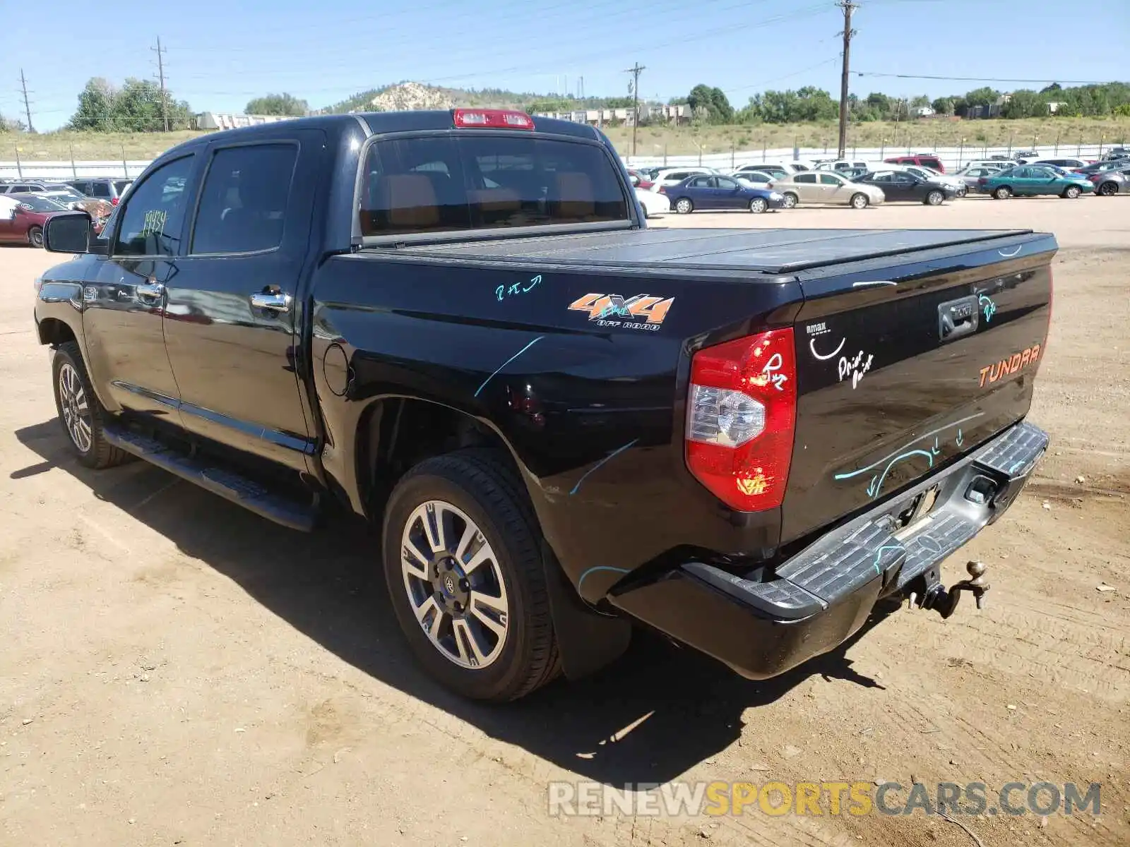 3 Photograph of a damaged car 5TFAY5F18KX855839 TOYOTA TUNDRA 2019